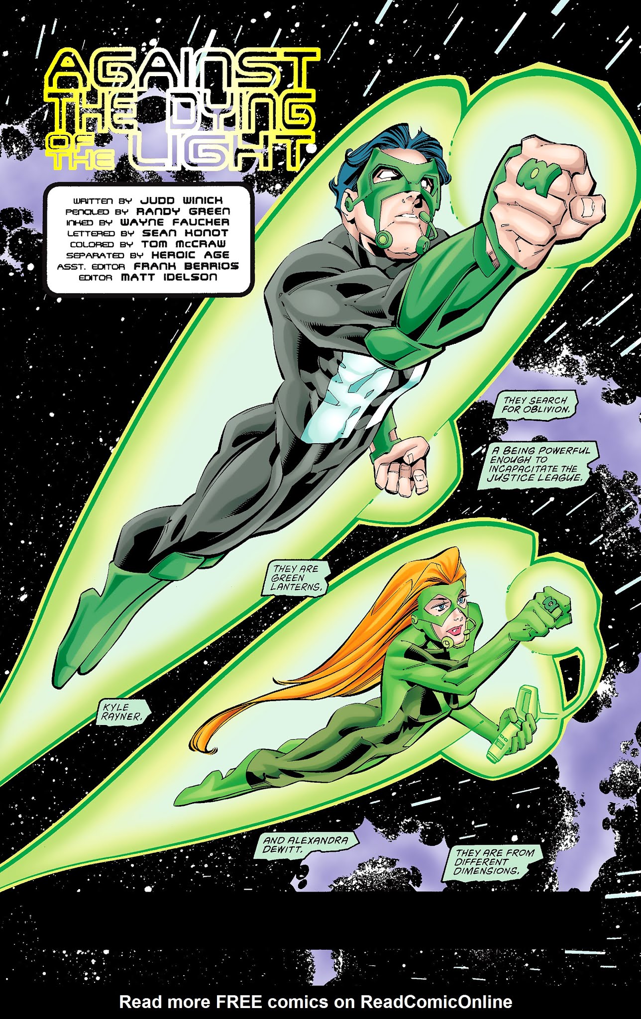 Read online Green Lantern/Green Lantern comic -  Issue # Full - 2