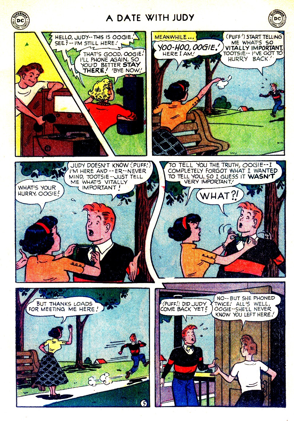 Read online A Date with Judy comic -  Issue #24 - 7