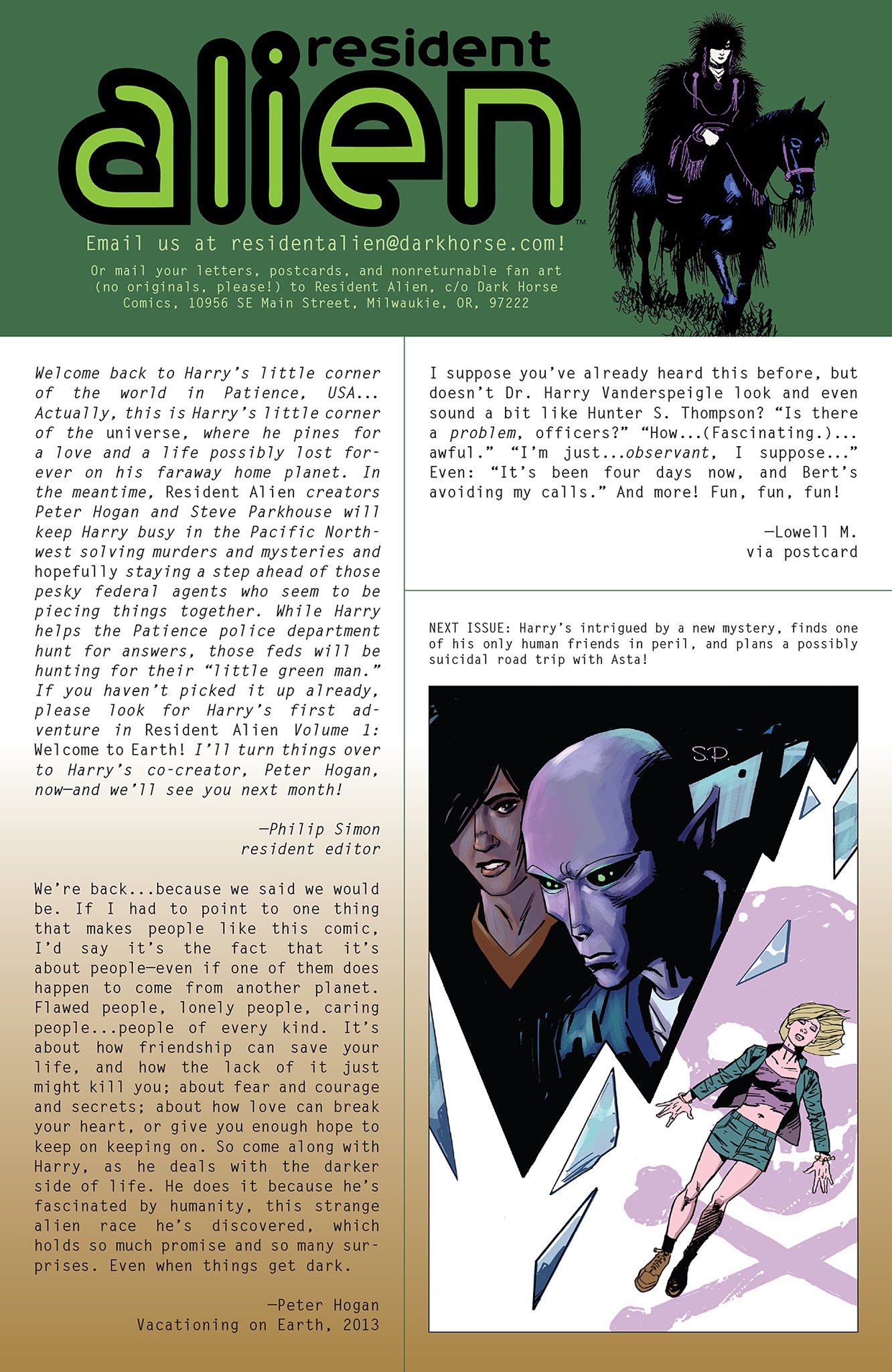 Read online Resident Alien: The Suicide Blonde comic -  Issue #0 - 27