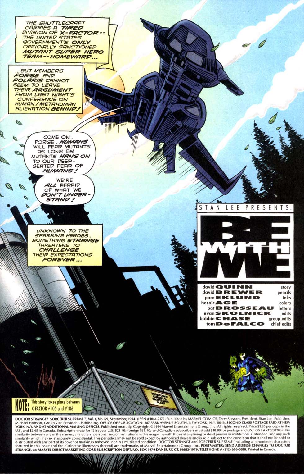 Read online Doctor Strange: Sorcerer Supreme comic -  Issue #69 - 2