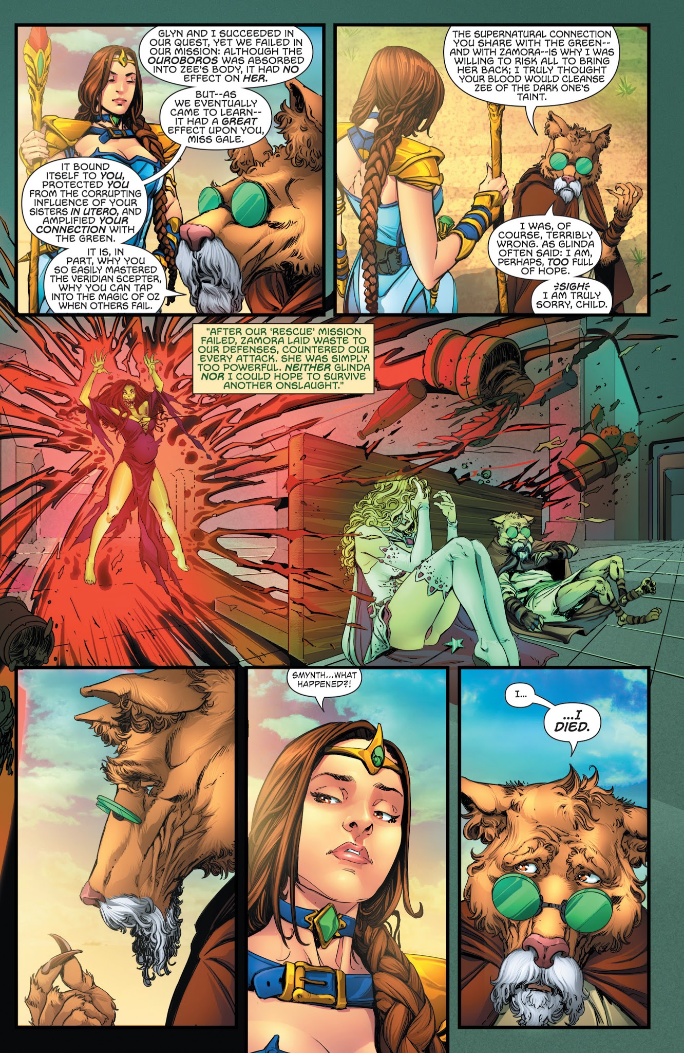 Read online Grimm Fairy Tales presents Oz: Reign of the Witch Queen comic -  Issue #3 - 18