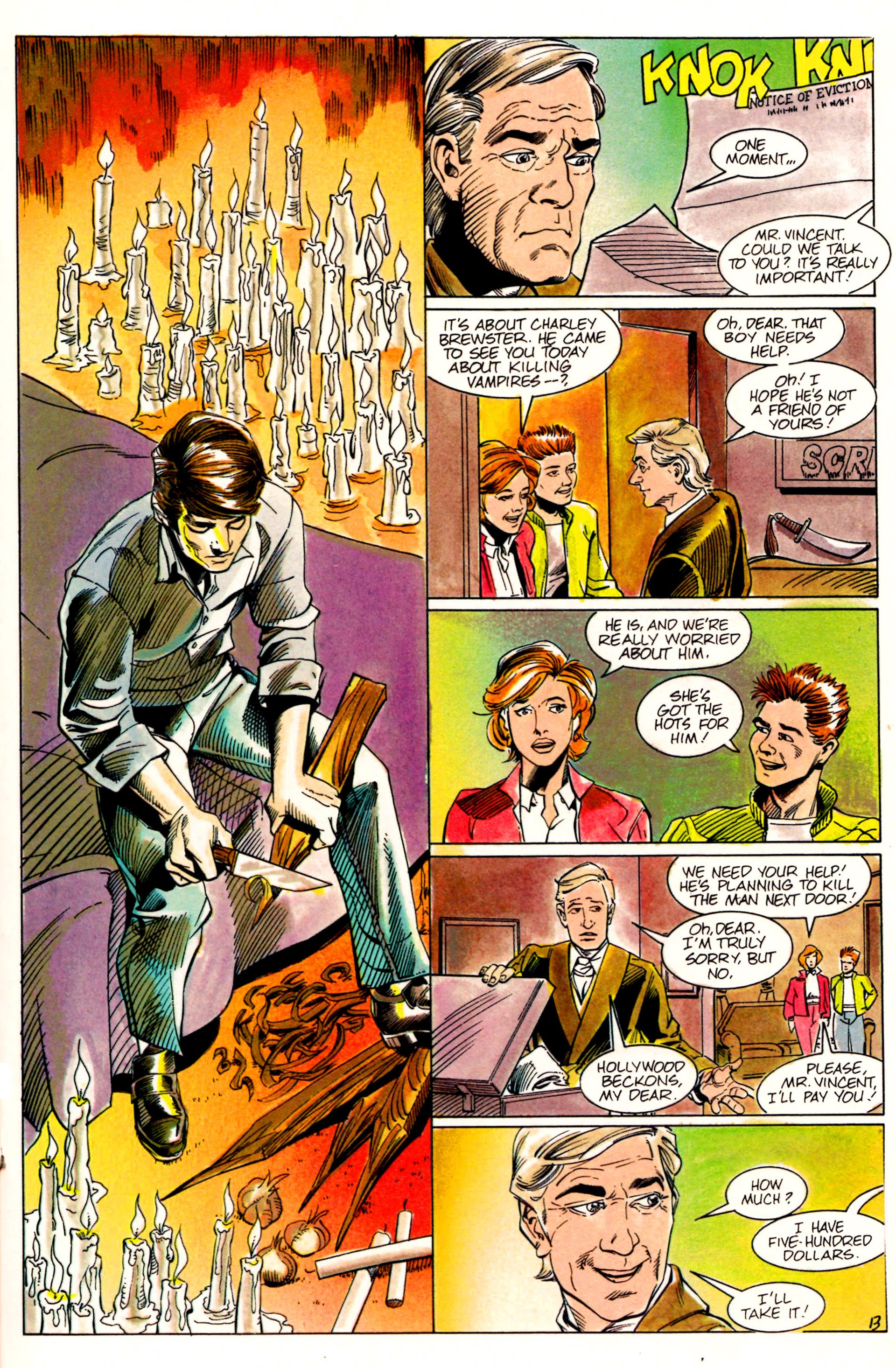 Read online Fright Night (1988) comic -  Issue #1 - 15
