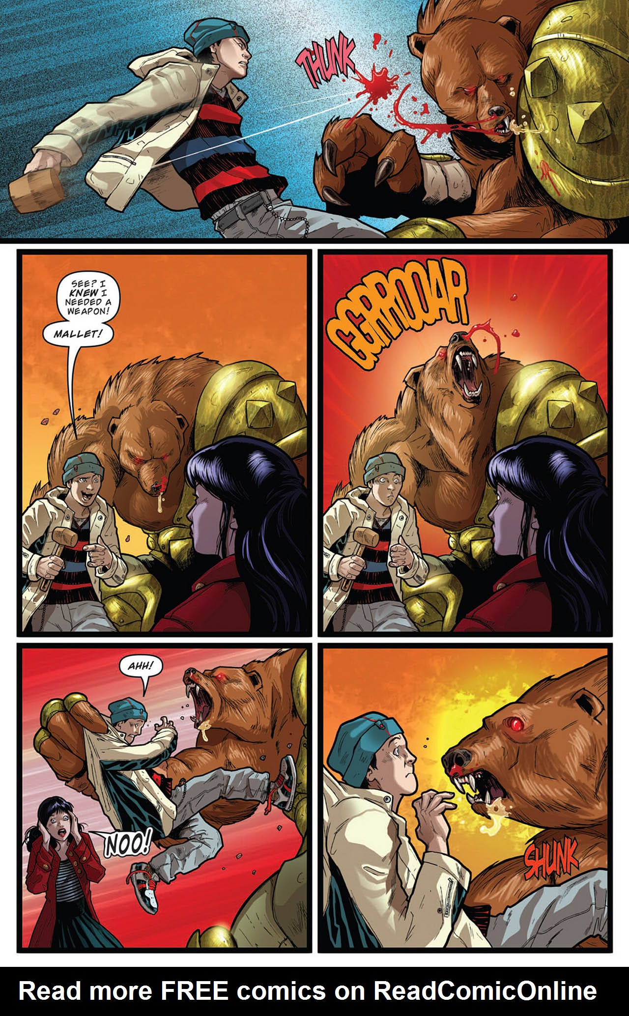 Read online Battle Beasts comic -  Issue #1 - 29