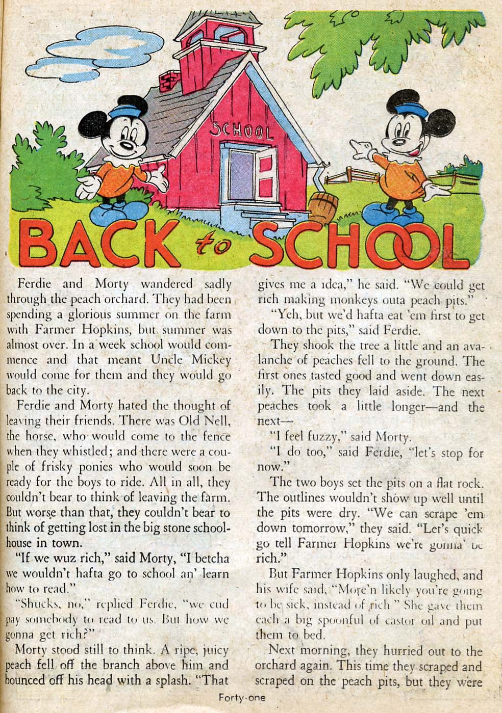 Read online Walt Disney's Comics and Stories comic -  Issue #36 - 43