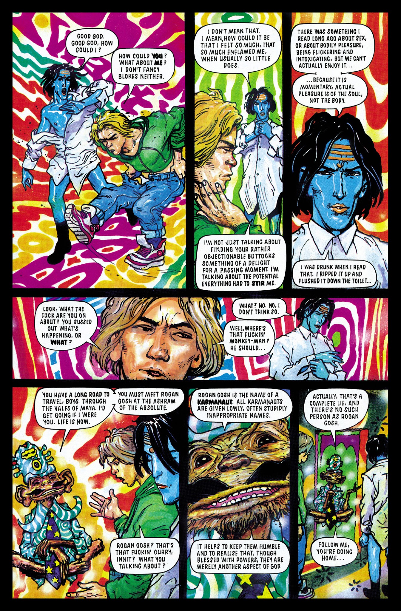 Read online The Best of Milligan & McCarthy comic -  Issue # TPB - 75