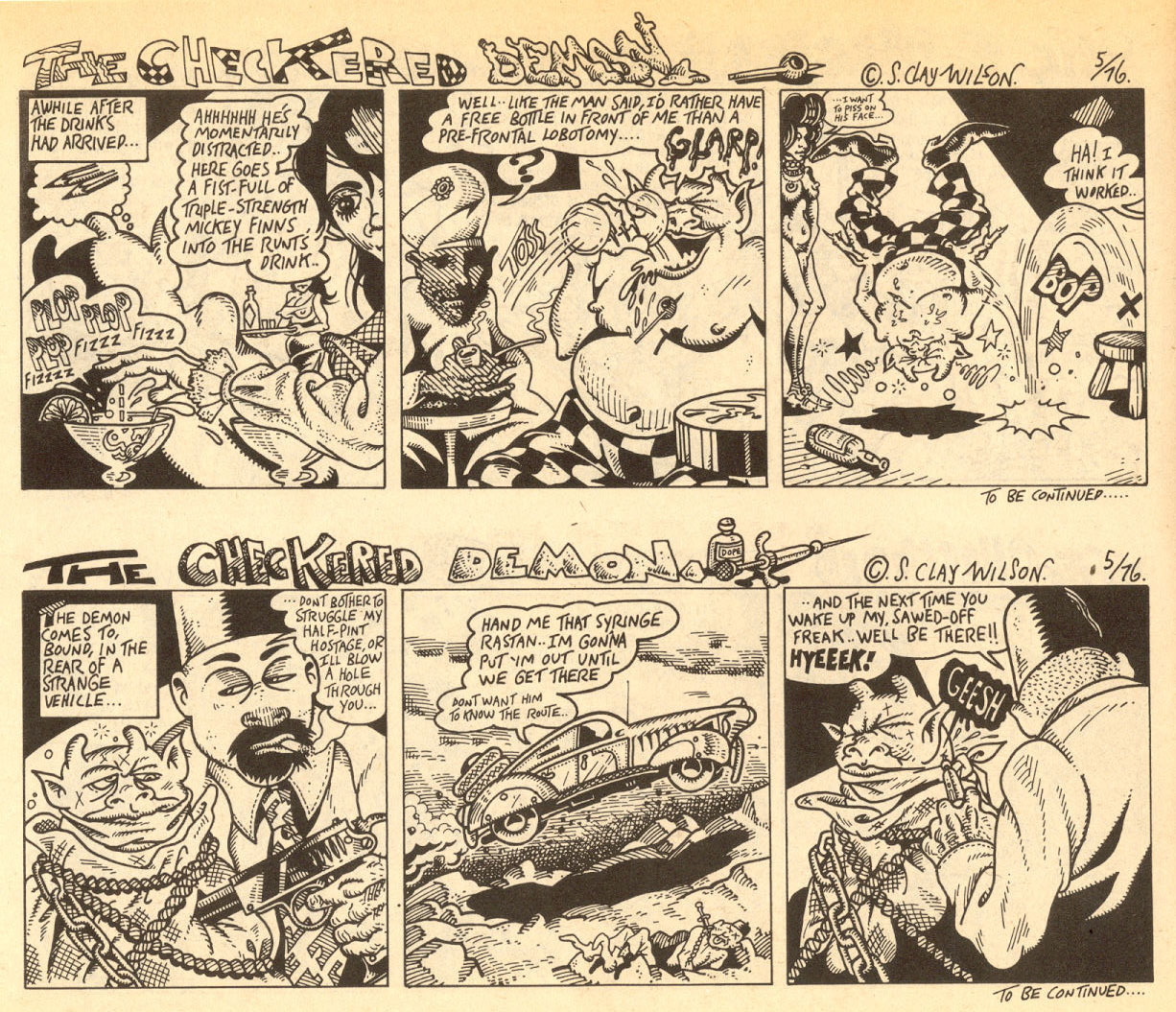 Read online The Checkered Demon comic -  Issue #1 - 9