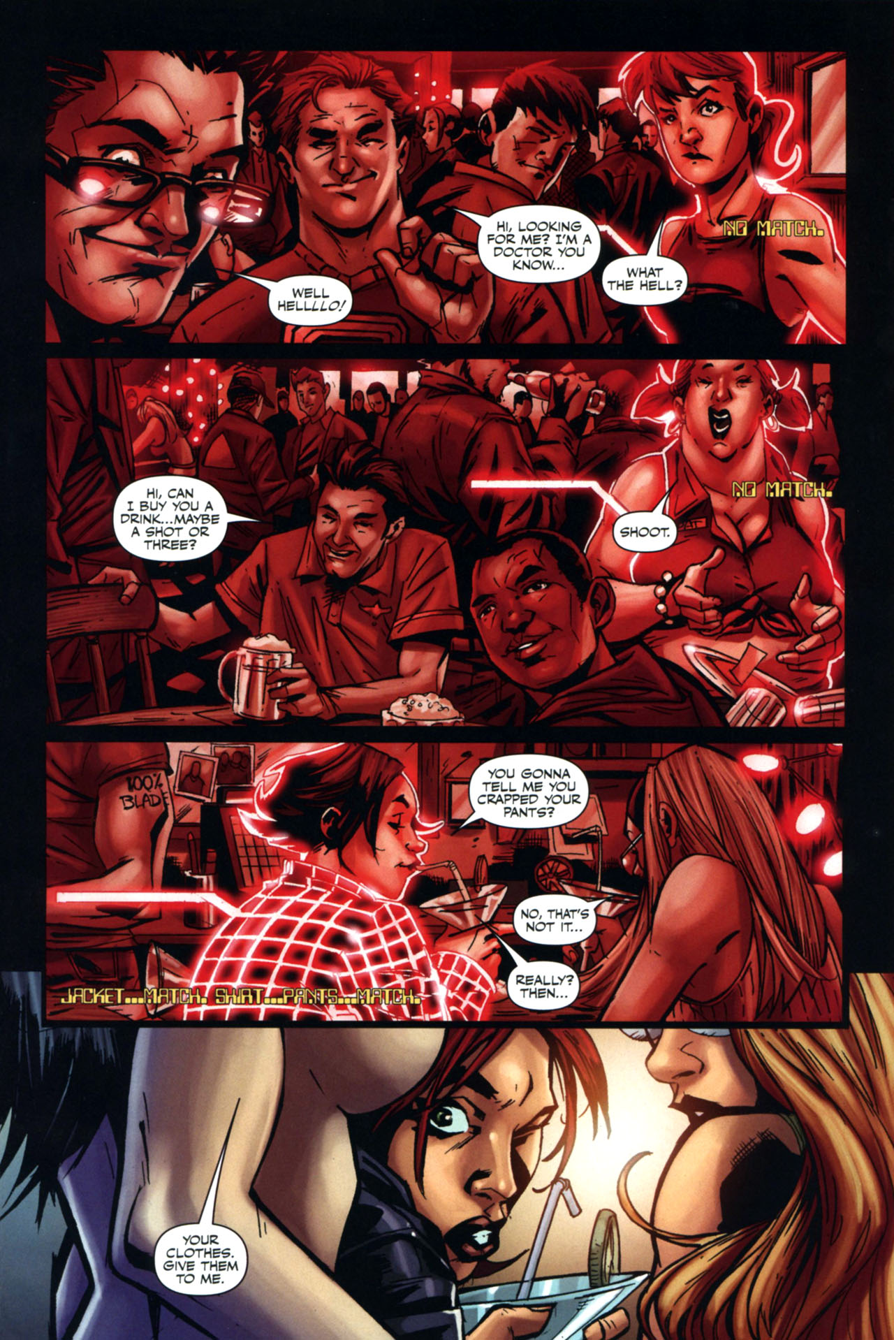 Read online Painkiller Jane Vs. Terminator comic -  Issue #2 - 7