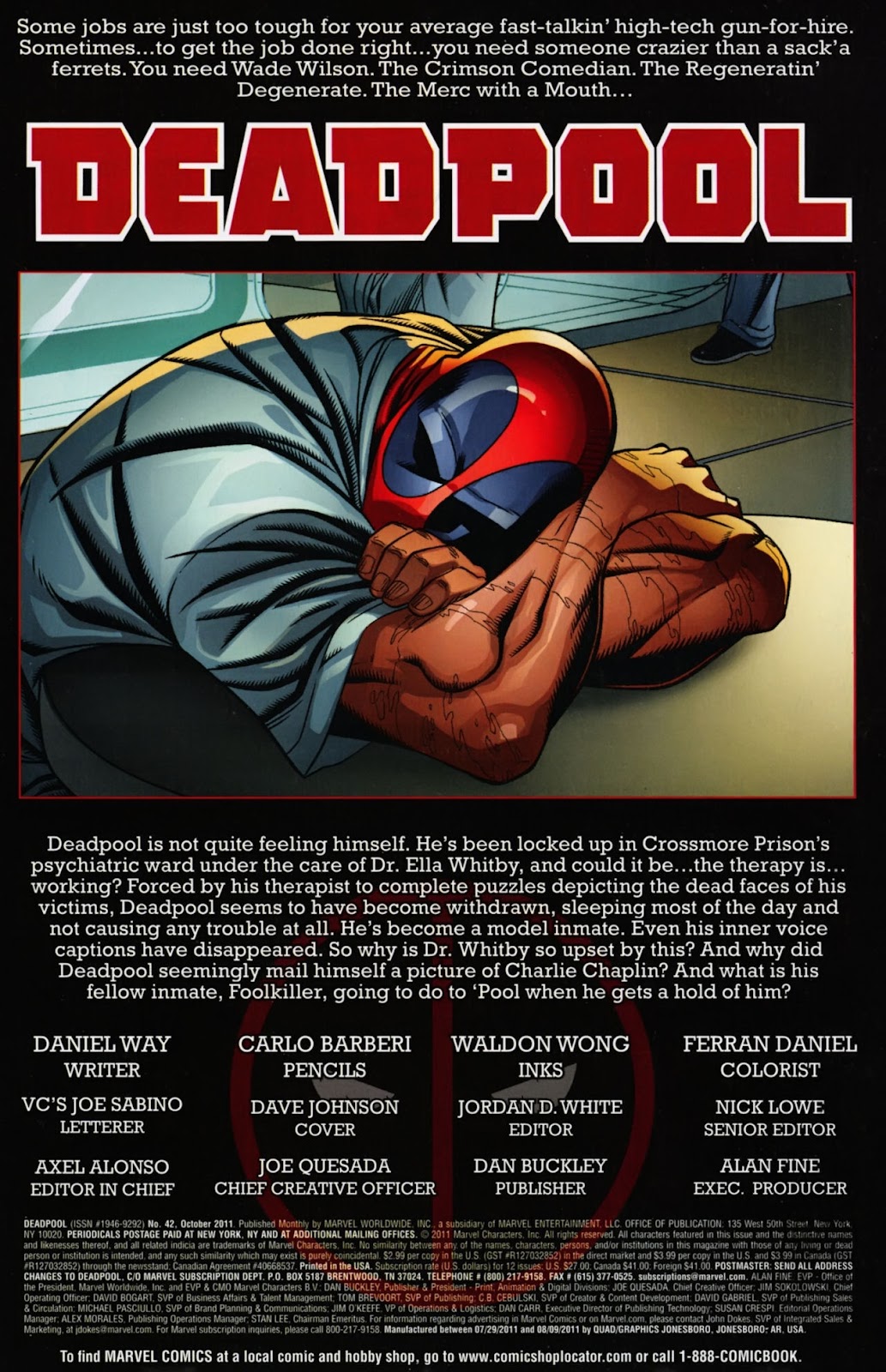 Read online Deadpool (2008) comic -  Issue #42 - 2