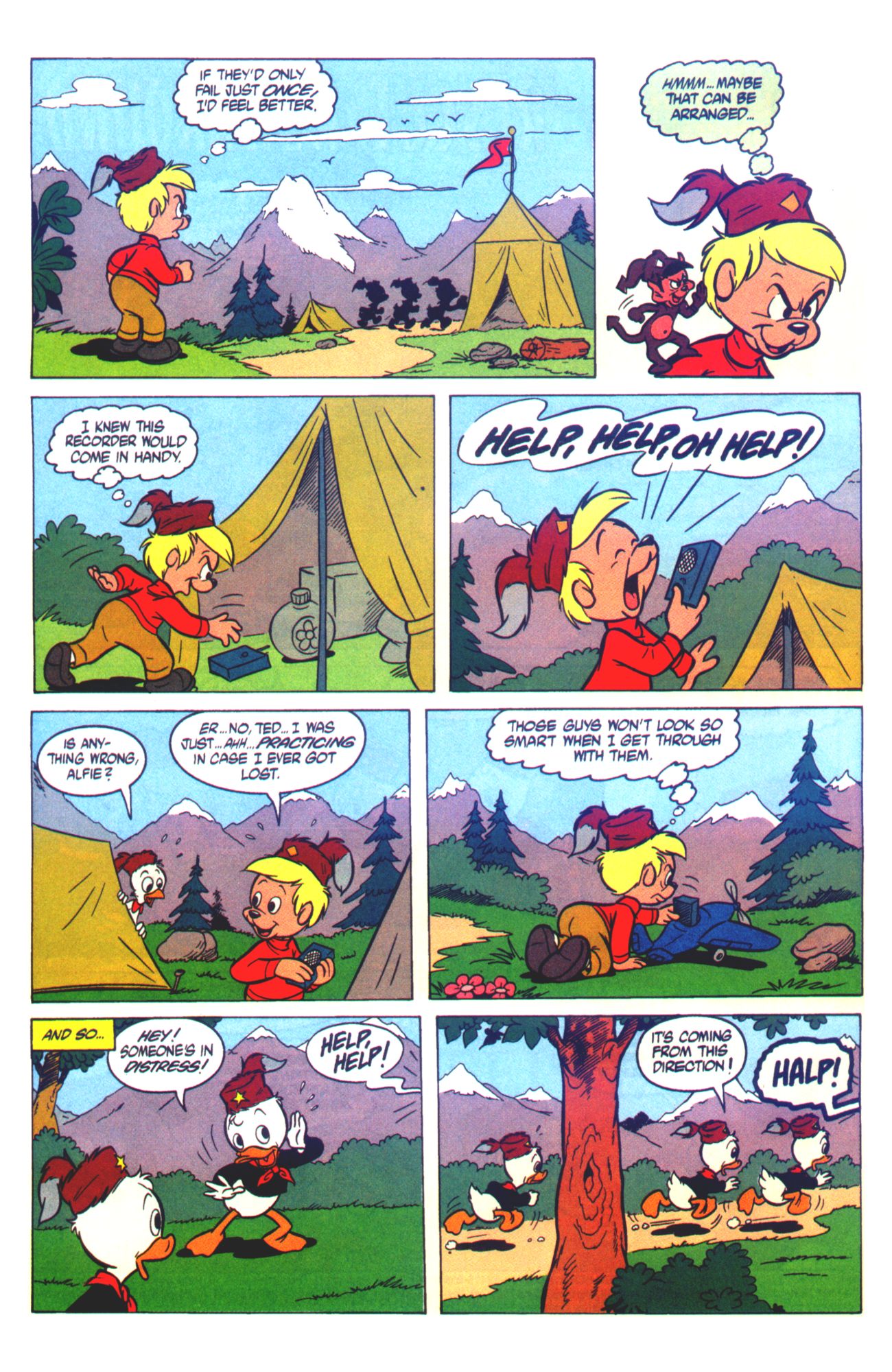 Read online Walt Disney's Junior Woodchucks Limited Series comic -  Issue #3 - 4