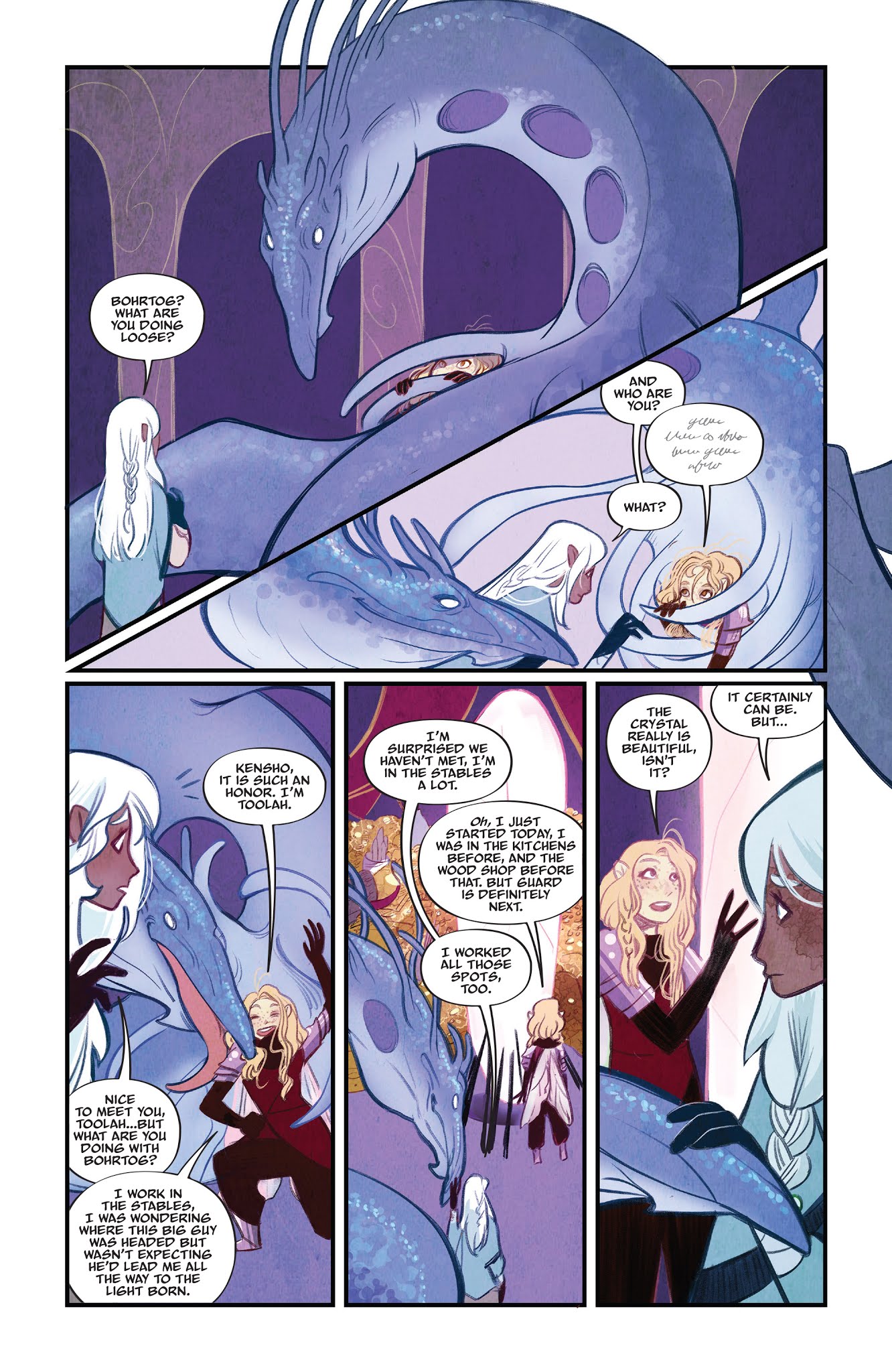 Read online Jim Henson's Beneath the Dark Crystal comic -  Issue #1 - 10