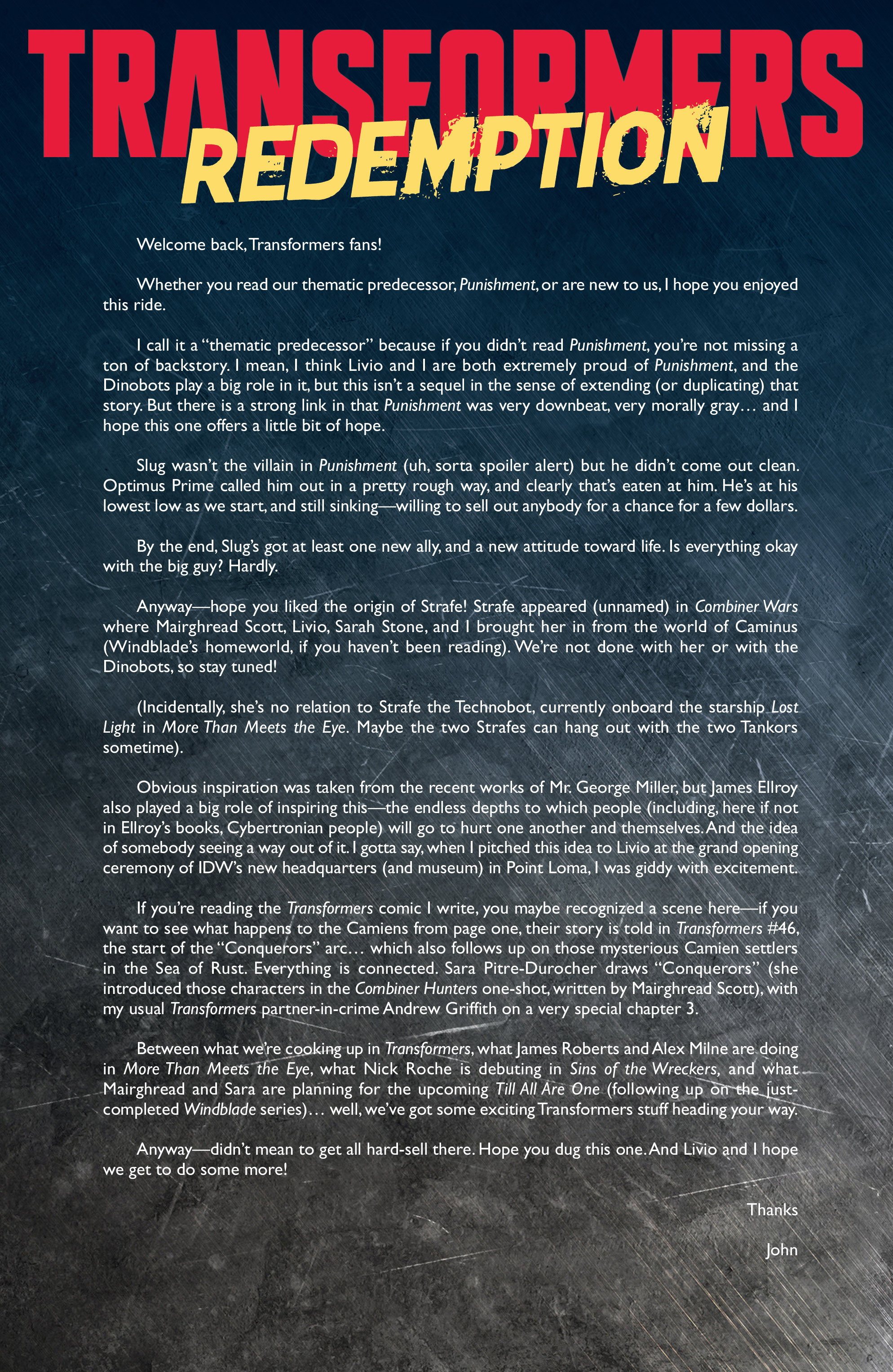 Read online The Transformers: Redemption comic -  Issue # Full - 43