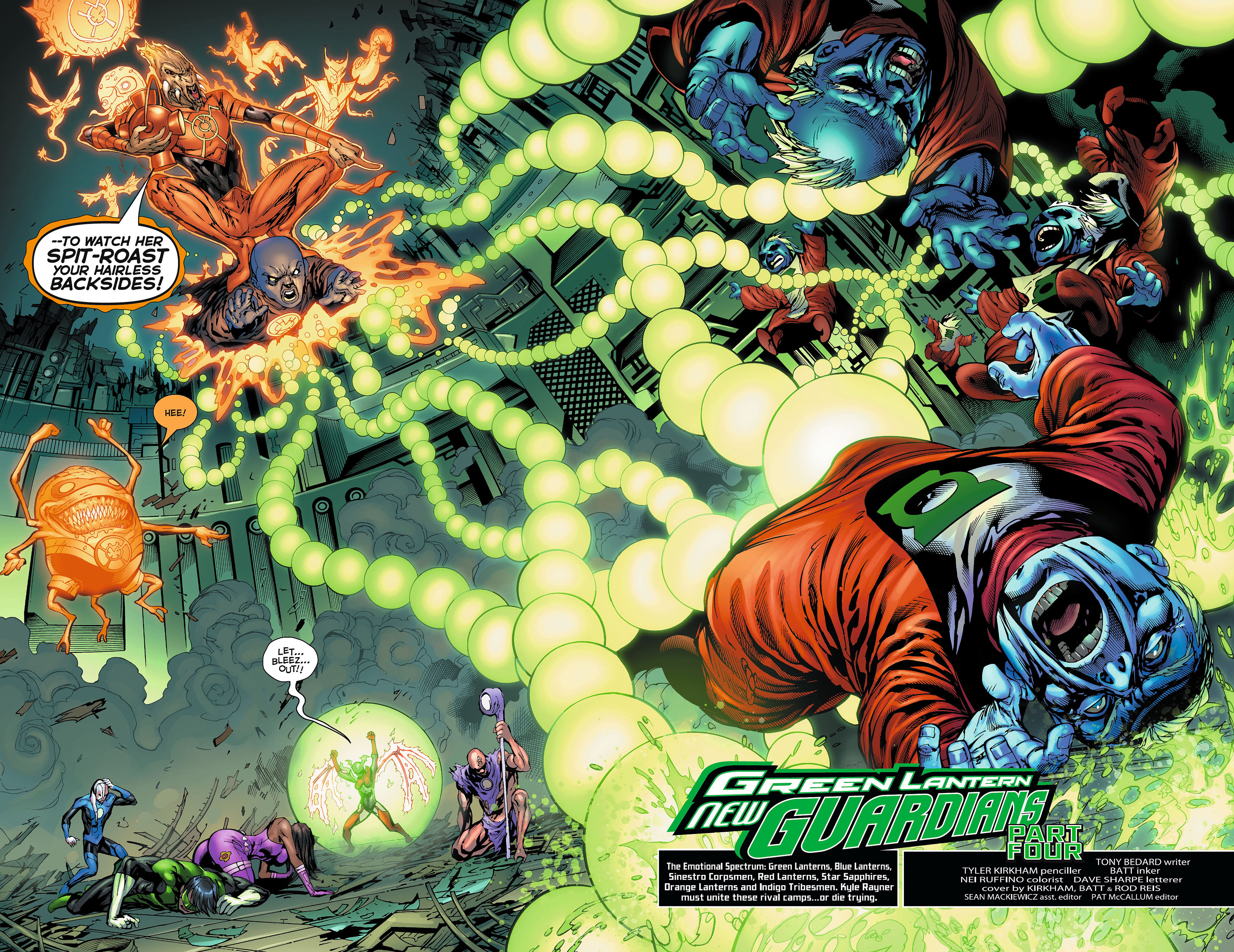 Read online Green Lantern: New Guardians comic -  Issue #4 - 3