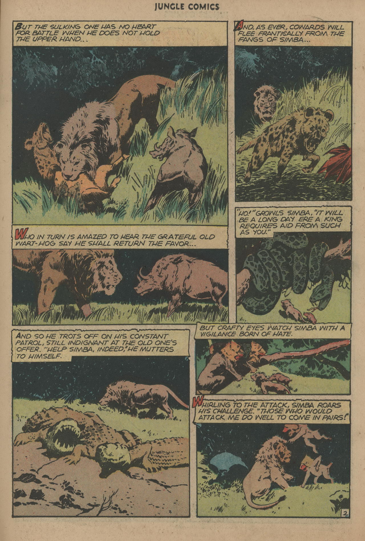 Read online Jungle Comics comic -  Issue #81 - 15