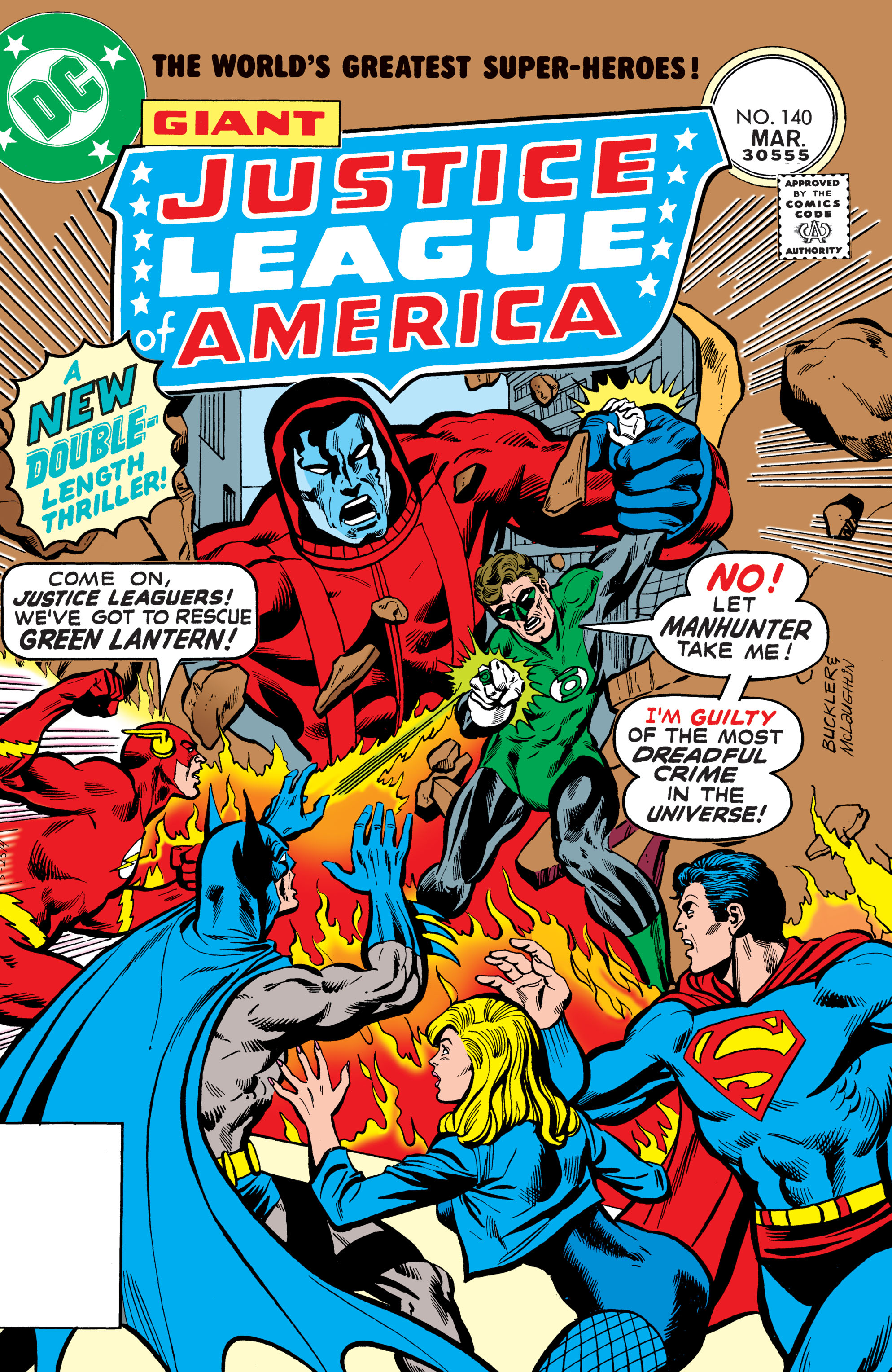 Read online Justice League of America (1960) comic -  Issue #140 - 1