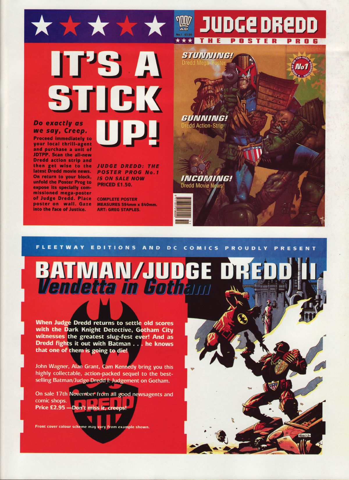 Read online Judge Dredd: The Megazine (vol. 2) comic -  Issue #43 - 43