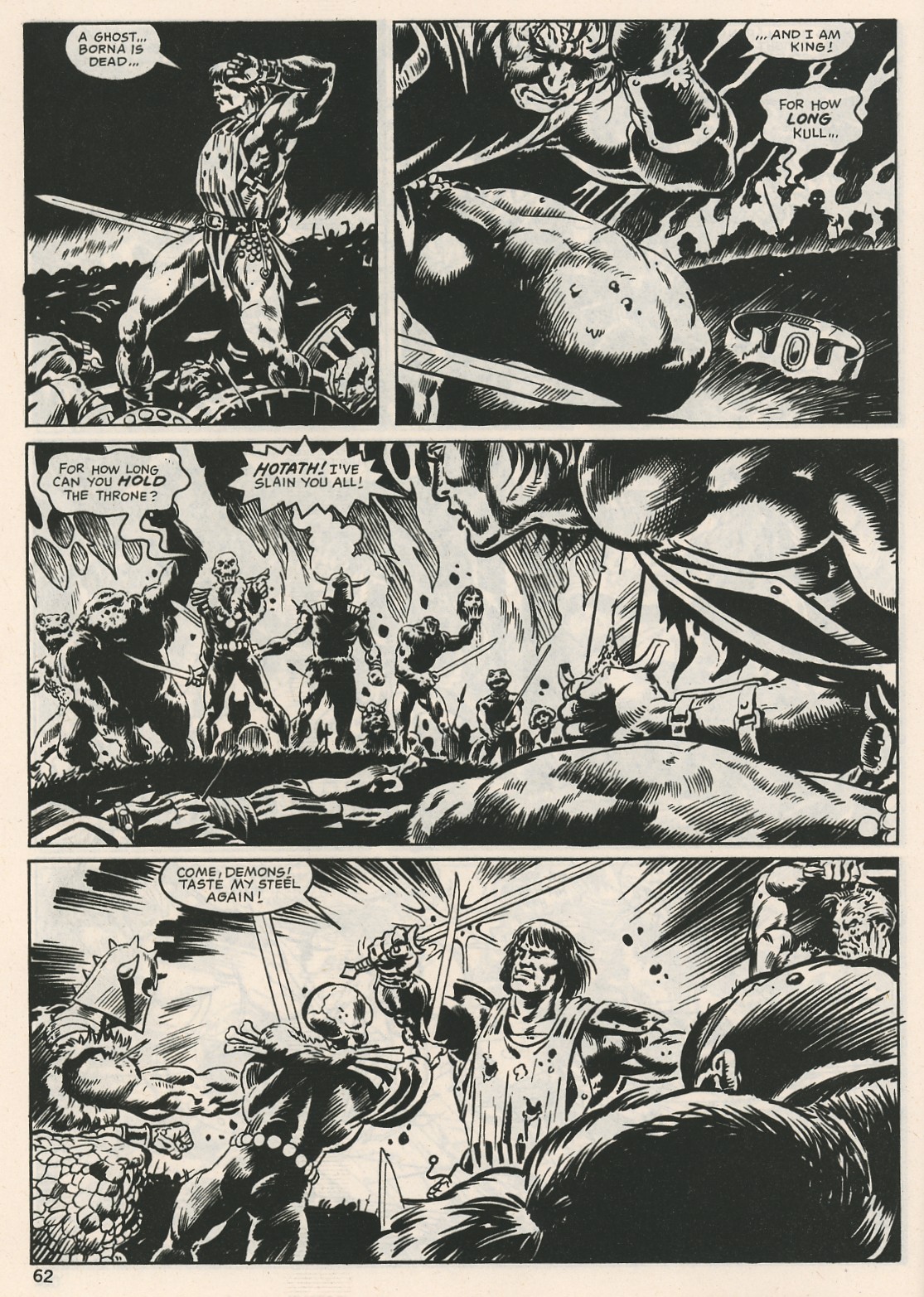 The Savage Sword Of Conan issue 126 - Page 62
