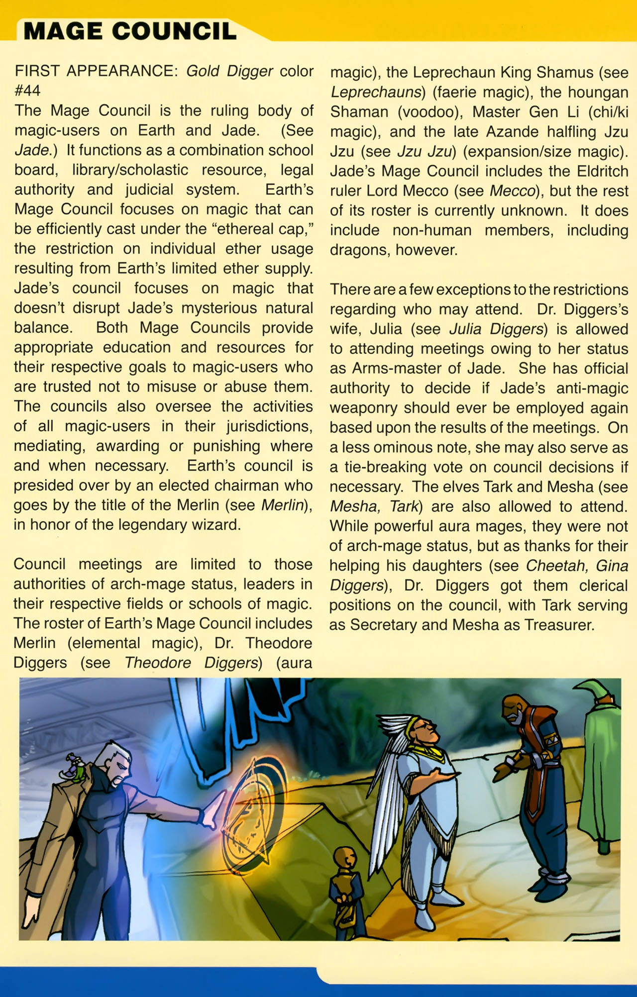 Read online Gold Digger Sourcebook: The Official Handbook of the GD Universe comic -  Issue #9 - 5