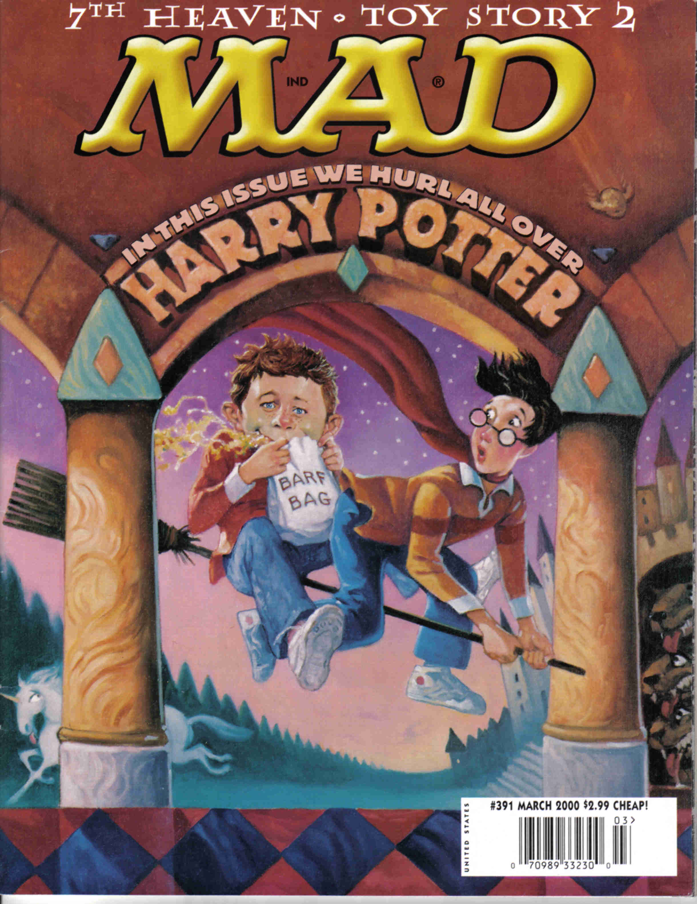 Read online MAD comic -  Issue #391 - 1