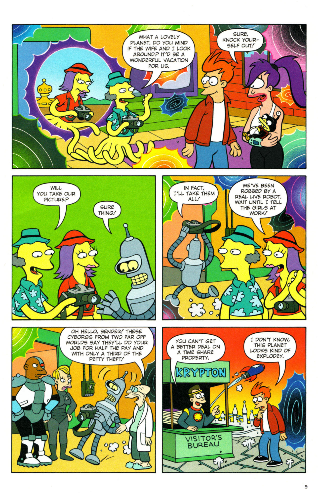 Read online Futurama Comics comic -  Issue #31 - 8