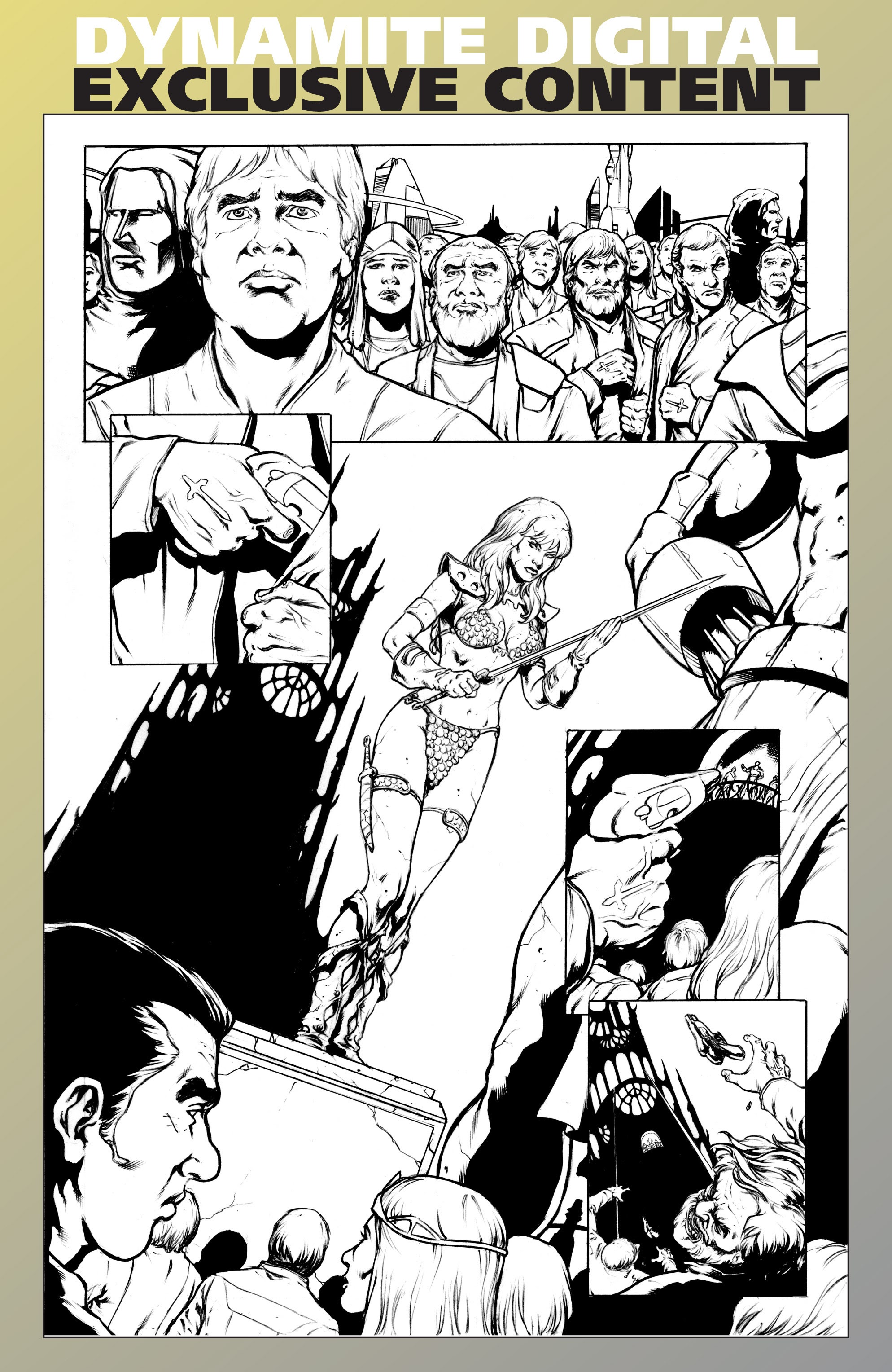 Read online Red Sonja: The Black Tower comic -  Issue #4 - 27