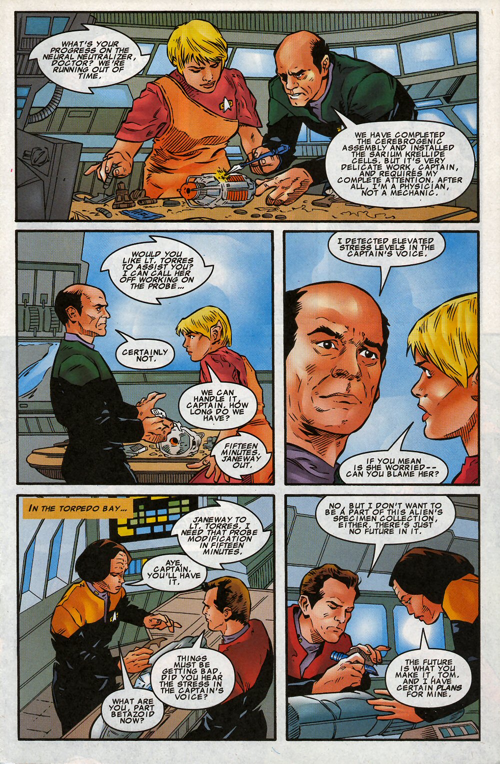 Read online Star Trek: Voyager comic -  Issue #12 - 11