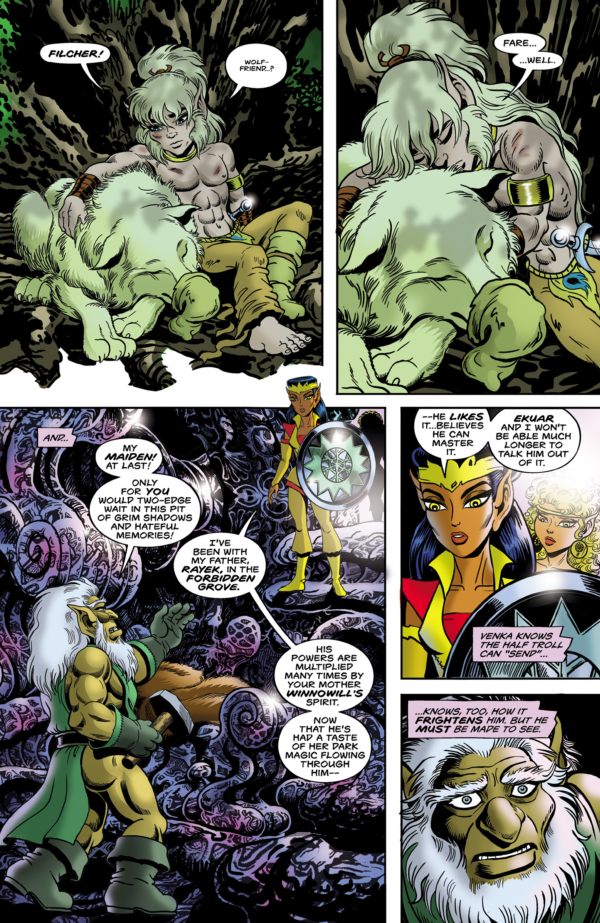Read online ElfQuest: The Final Quest comic -  Issue #14 - 15