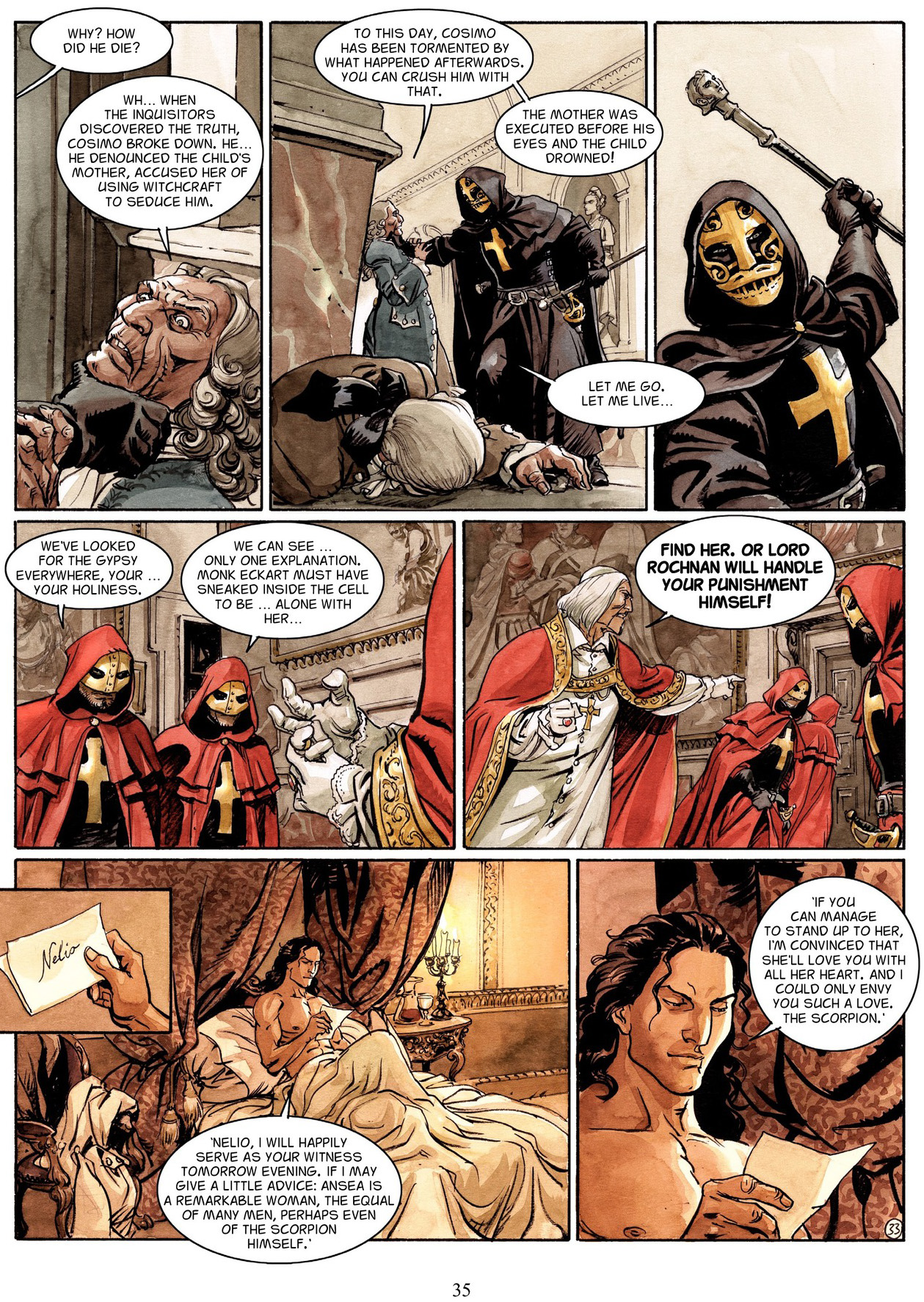 Read online The Scorpion (2008) comic -  Issue #7 - 35