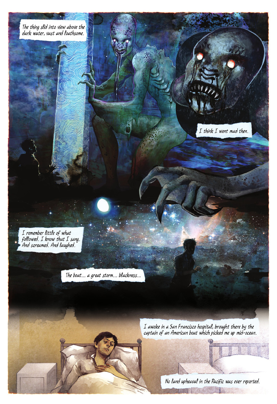Read online The Lovecraft Anthology comic -  Issue # TPB 1 - 107