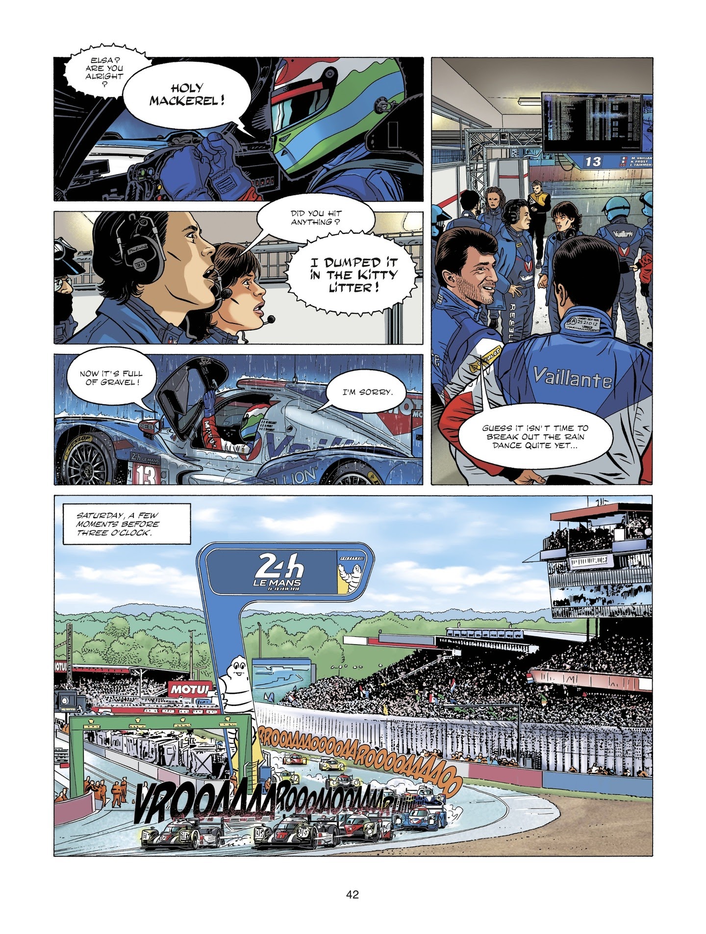 Read online Michel Vaillant comic -  Issue #6 - 42