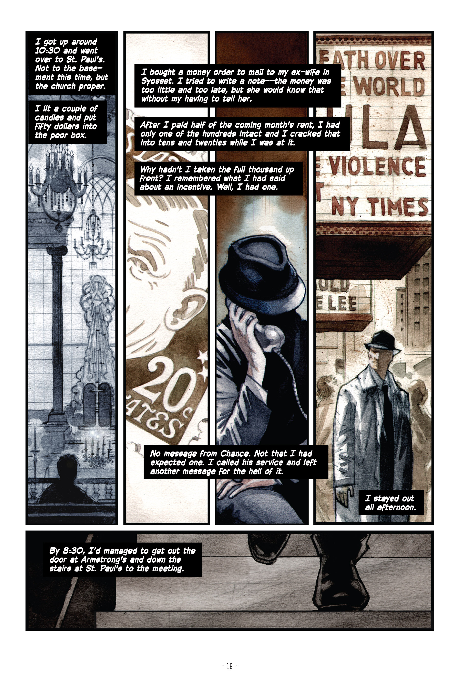 Read online Eight Million Ways To Die comic -  Issue # TPB - 18