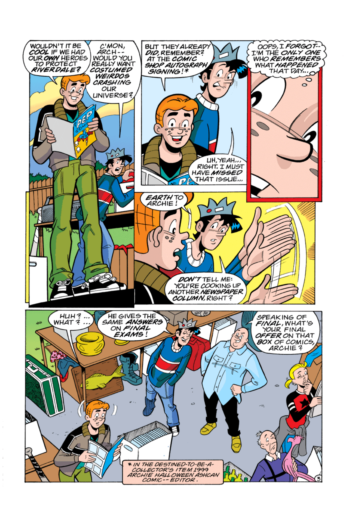Read online Archie's Weird Mysteries comic -  Issue #3 - 4