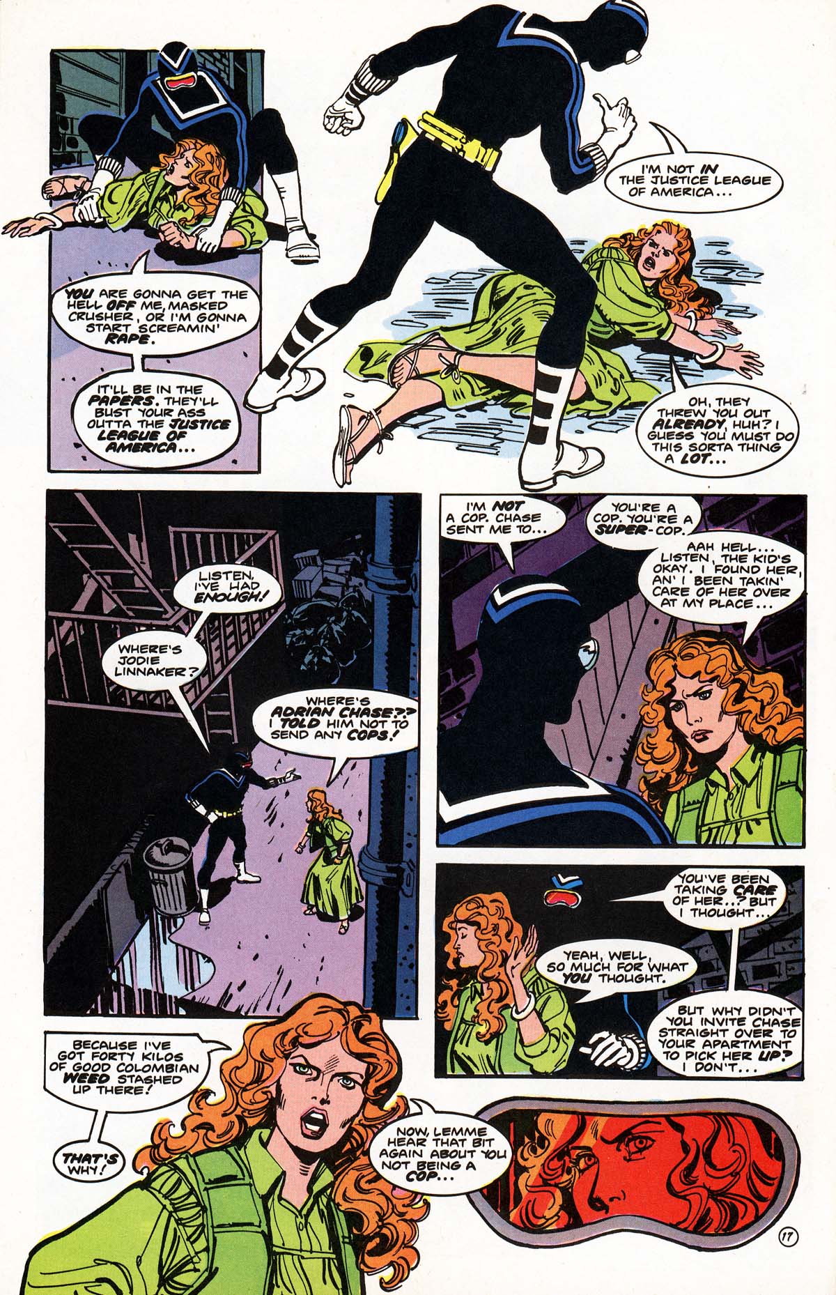 Read online Vigilante (1983) comic -  Issue #17 - 18
