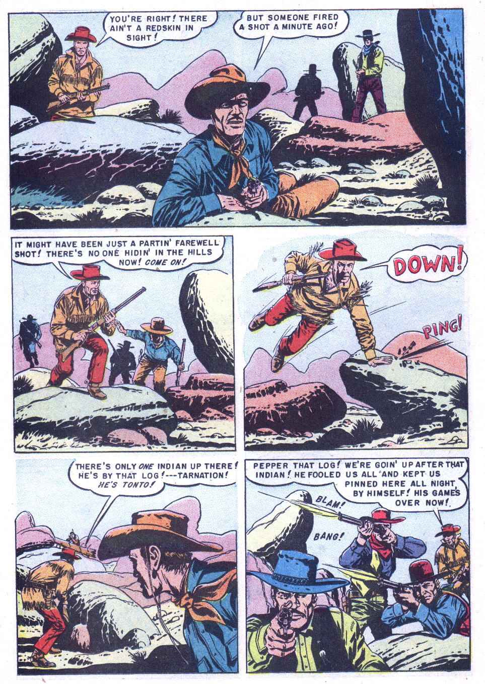 Read online Lone Ranger's Companion Tonto comic -  Issue #6 - 14