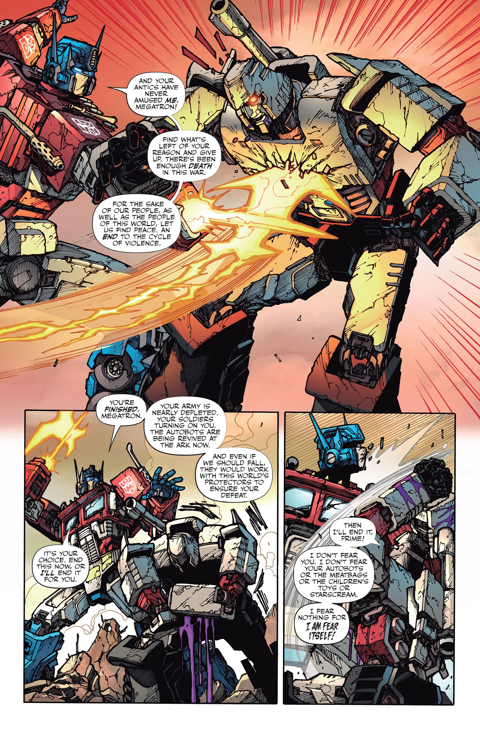Read online Transformers vs. the Terminator comic -  Issue #4 - 9