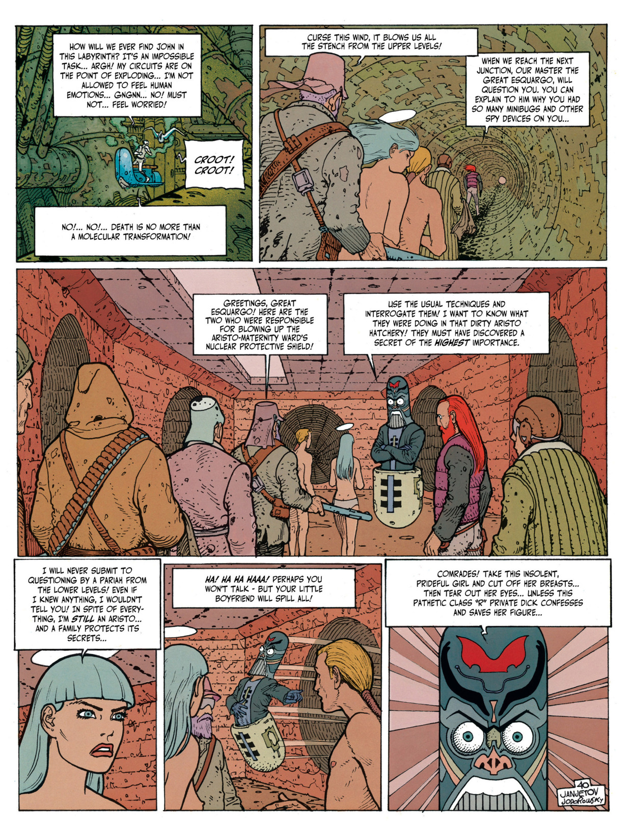 Read online Before the Incal comic -  Issue #4 - 43