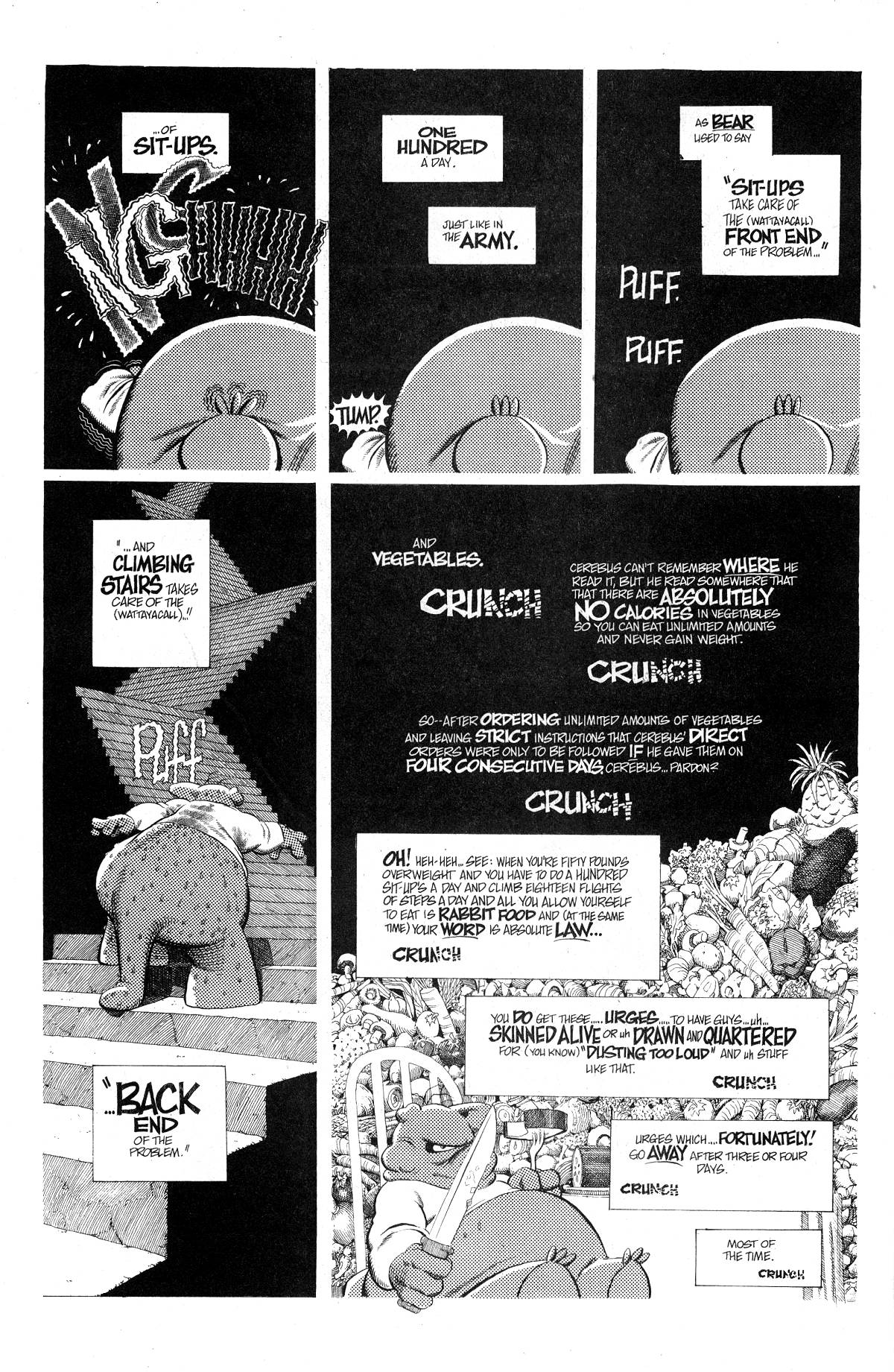 Read online Cerebus comic -  Issue #286 - 8