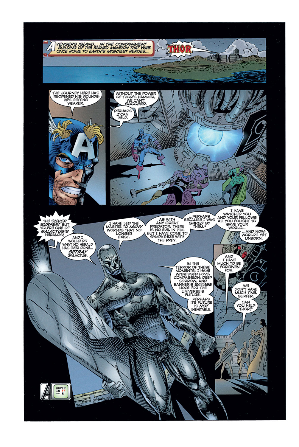 Read online Avengers (1996) comic -  Issue #12 - 37