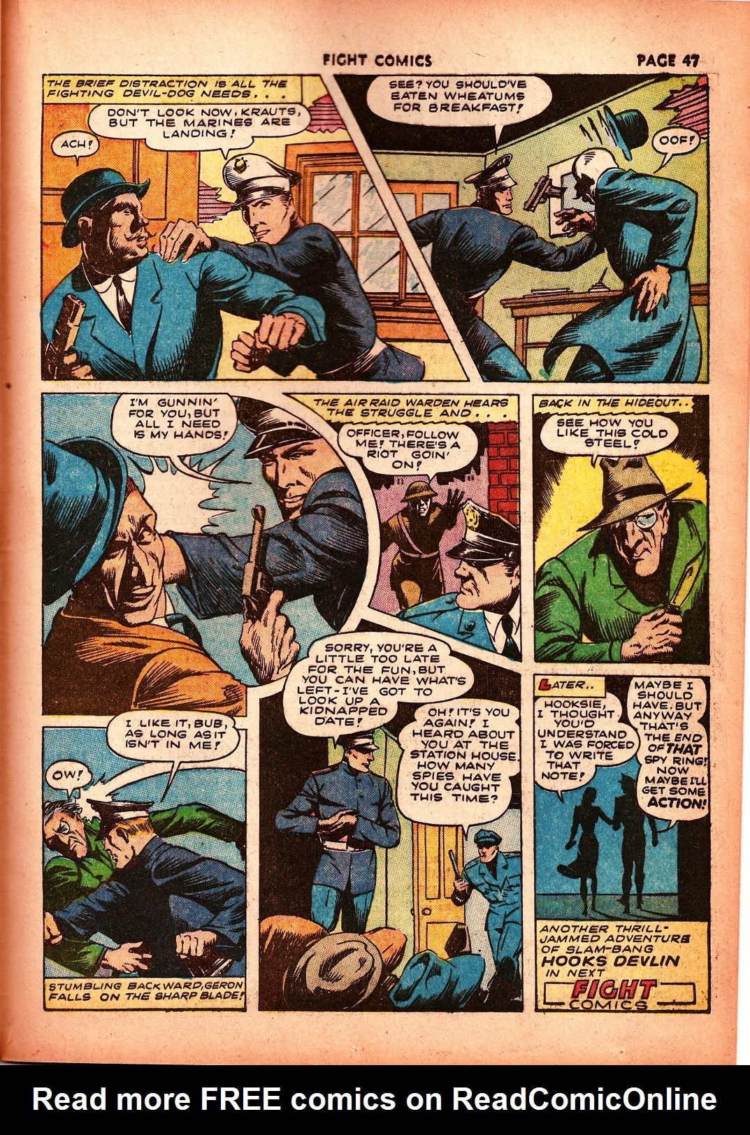 Read online Fight Comics comic -  Issue #26 - 49