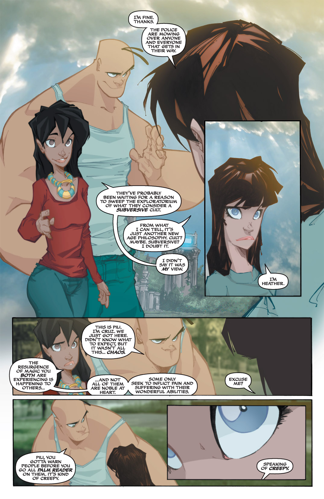Read online Michael Turner's Soulfire: New World Order comic -  Issue #1 - 15