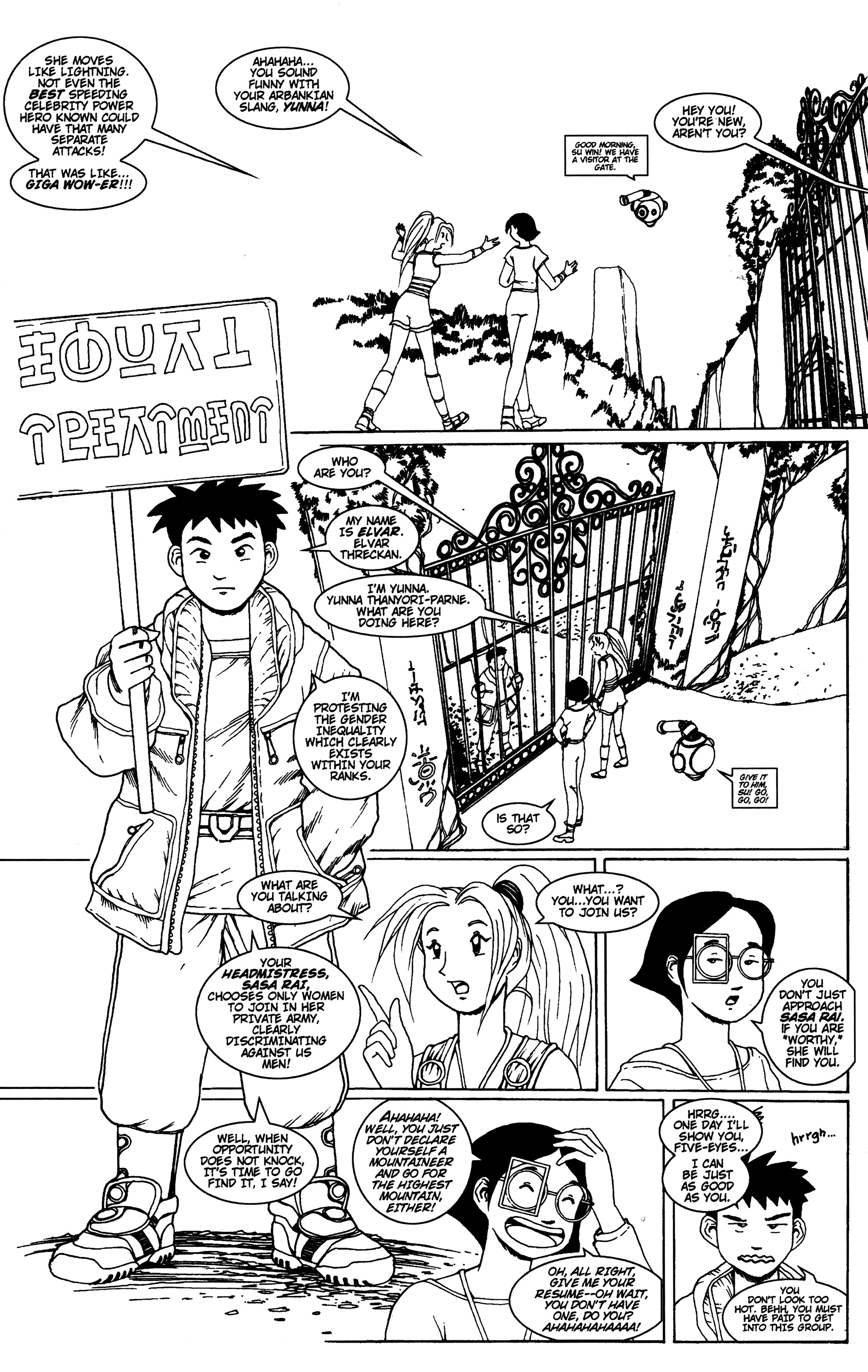 Read online Battle Girlz comic -  Issue #3 - 17