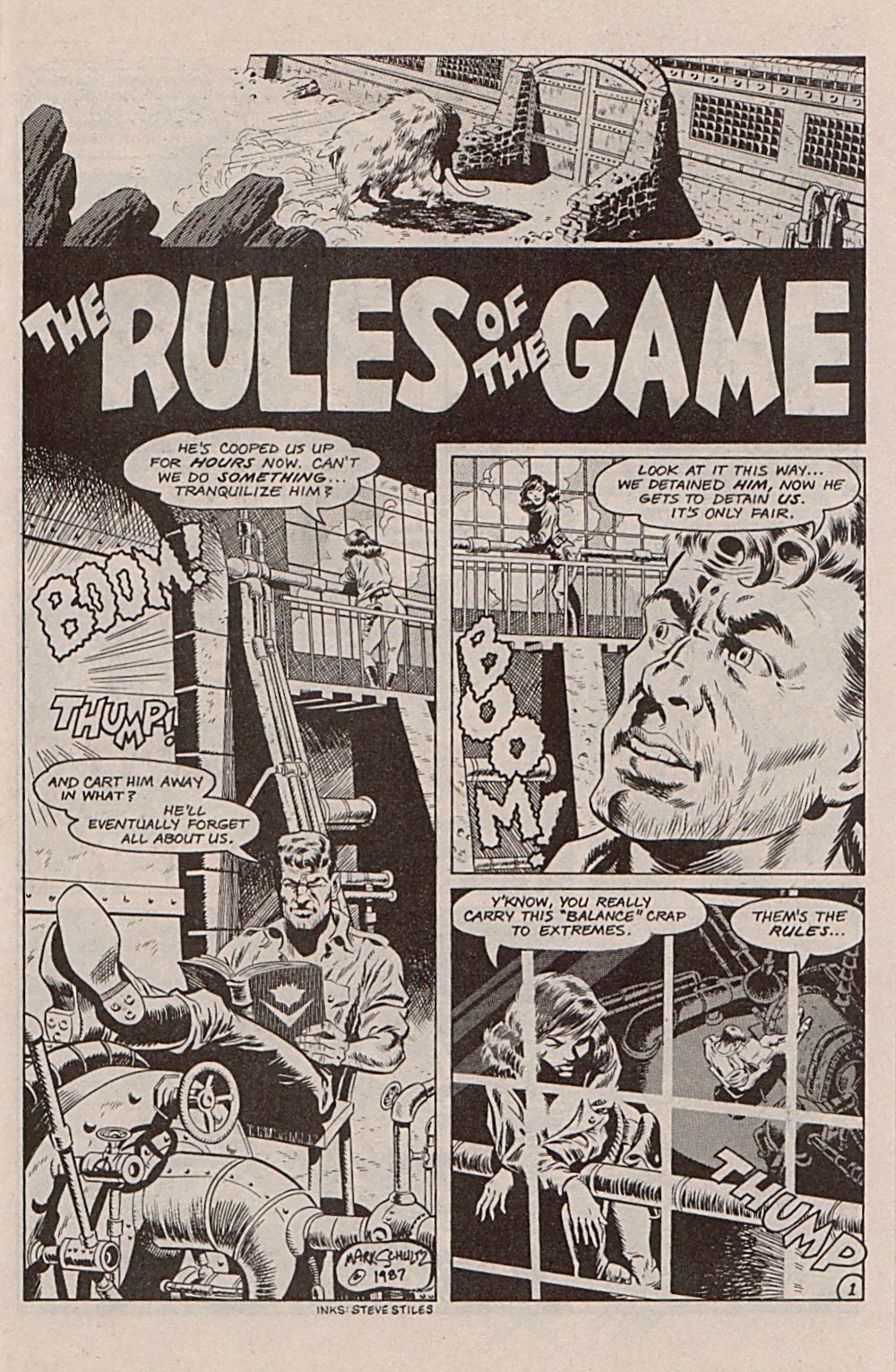 Read online Xenozoic Tales comic -  Issue #2 - 22