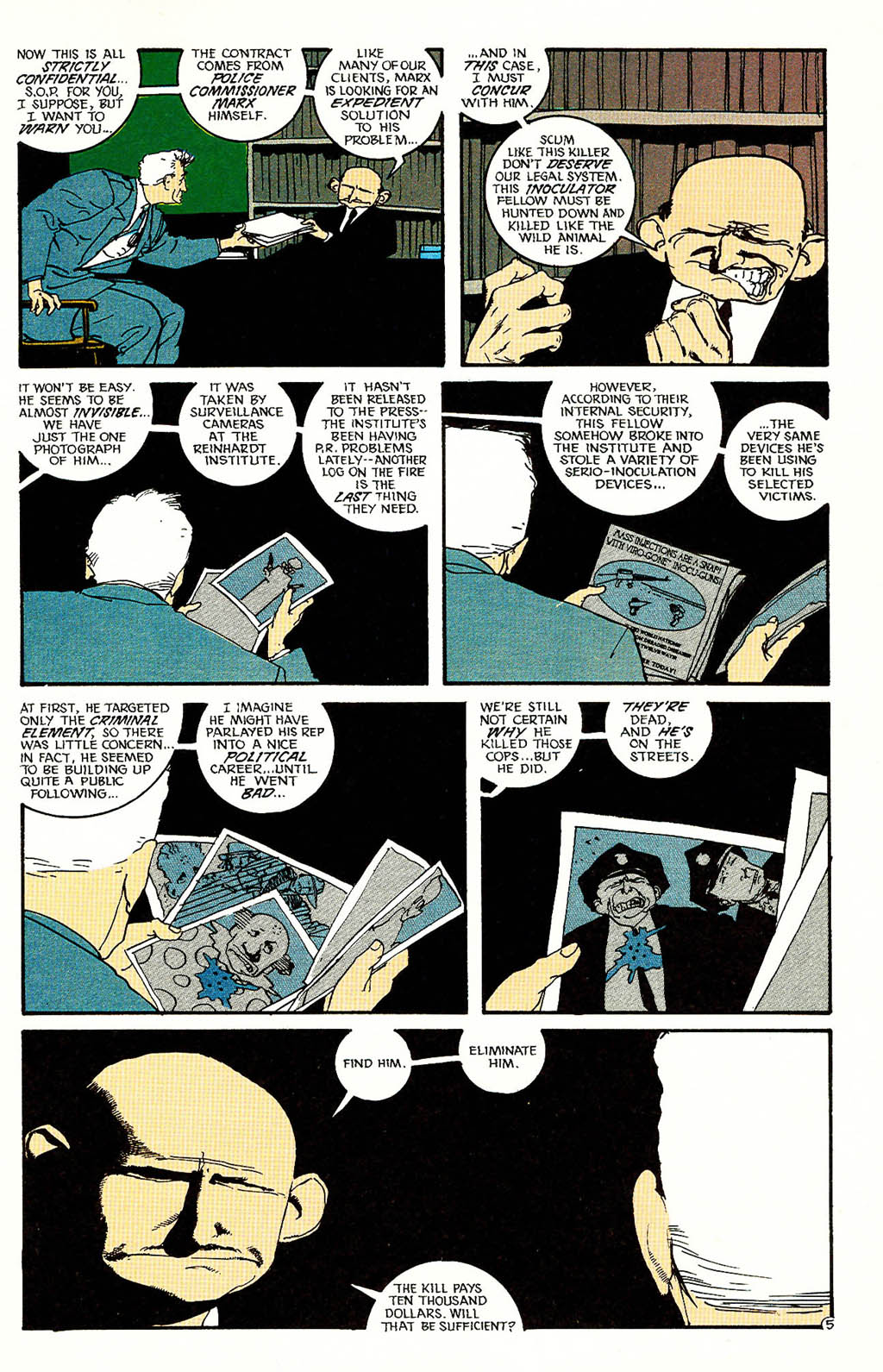 Read online The Shadow (1987) comic -  Issue #17 - 7