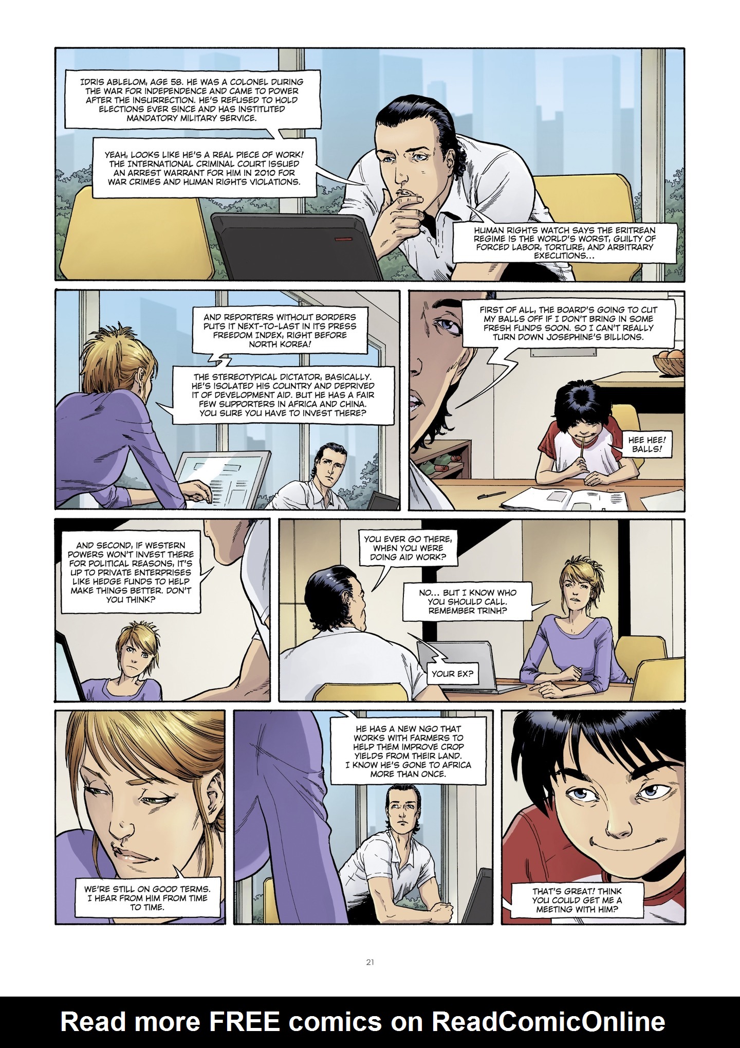 Read online Hedge Fund comic -  Issue #4 - 20