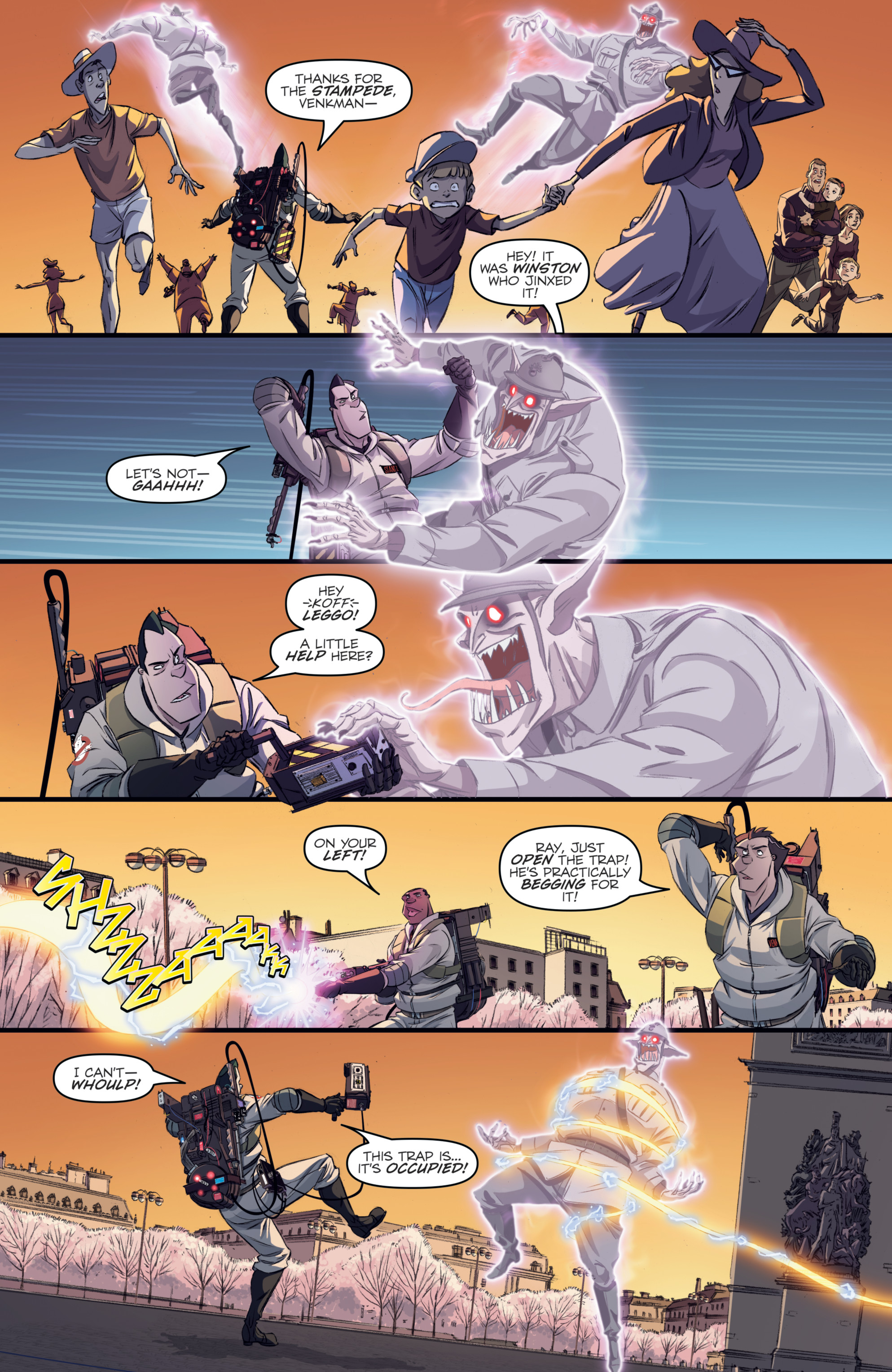 Read online Ghostbusters: International comic -  Issue #4 - 11
