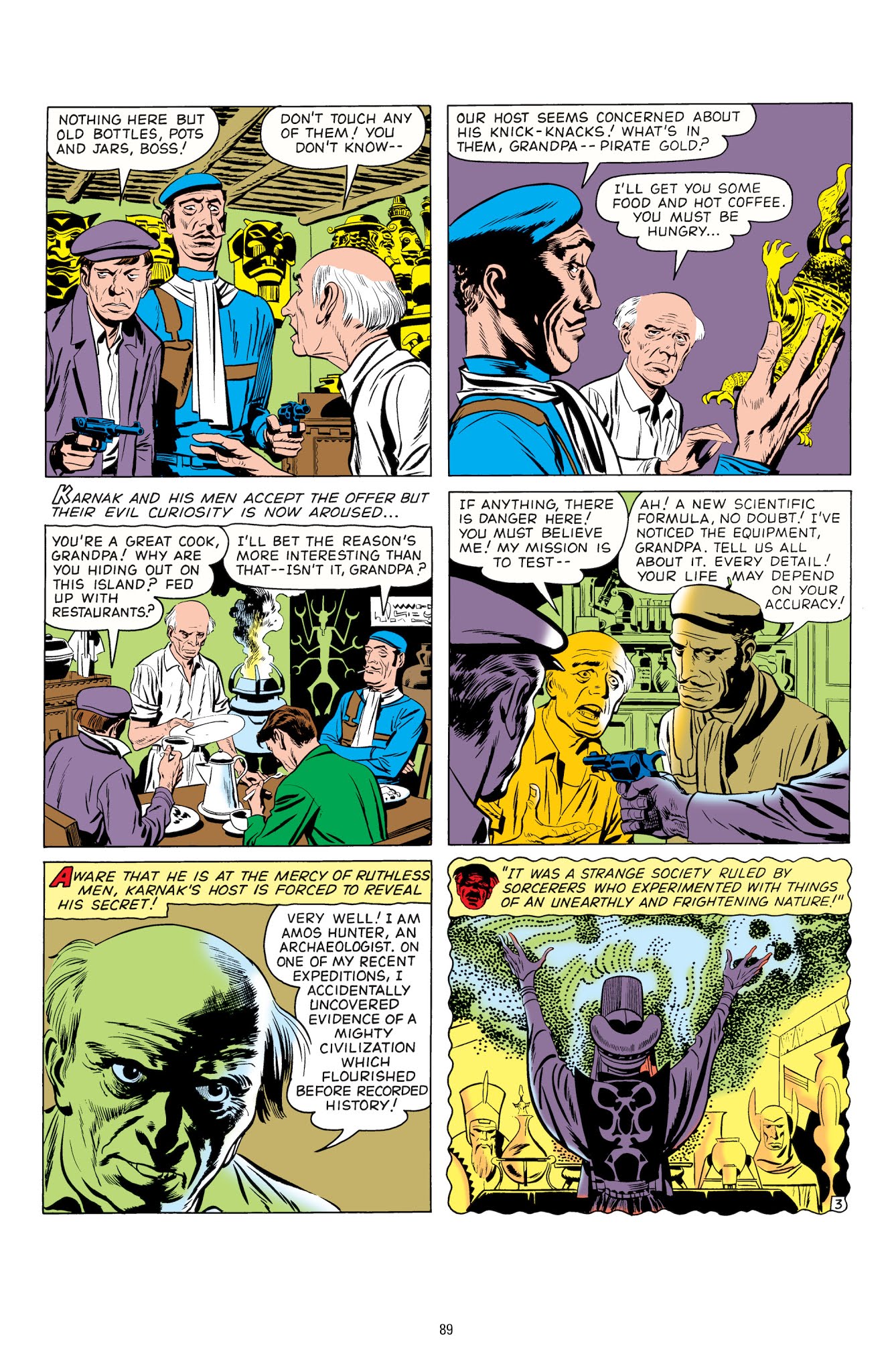 Read online Challengers of the Unknown by Jack Kirby comic -  Issue # TPB (Part 1) - 89