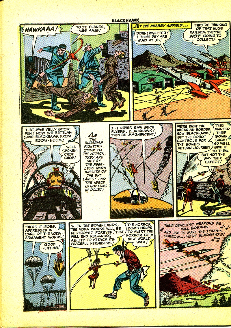Read online Blackhawk (1957) comic -  Issue #52 - 32