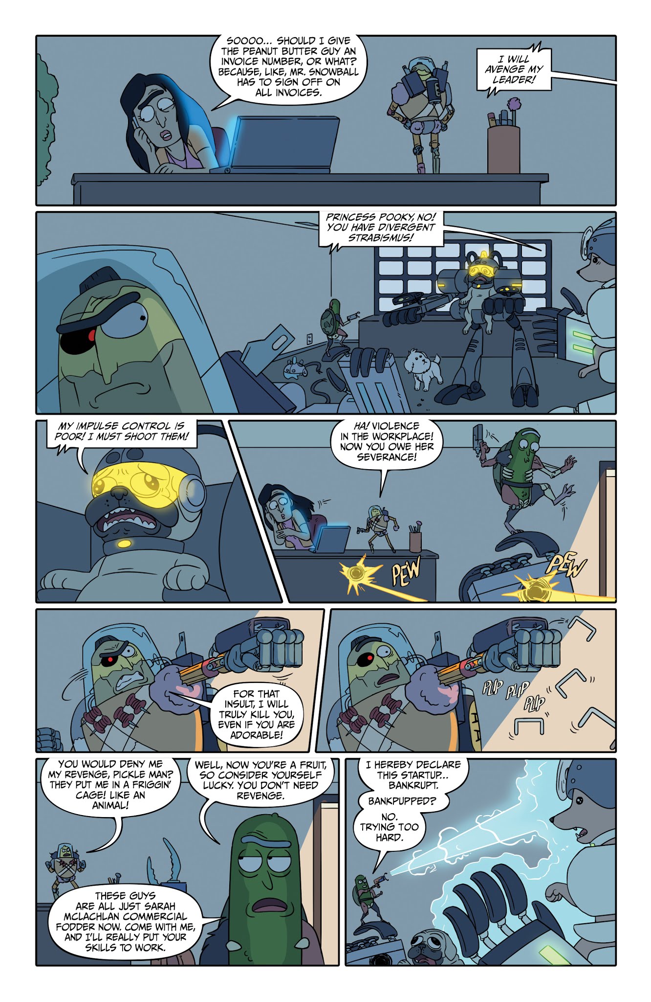 Read online Rick and Morty Presents: Pickle Rick comic -  Issue # Full - 30