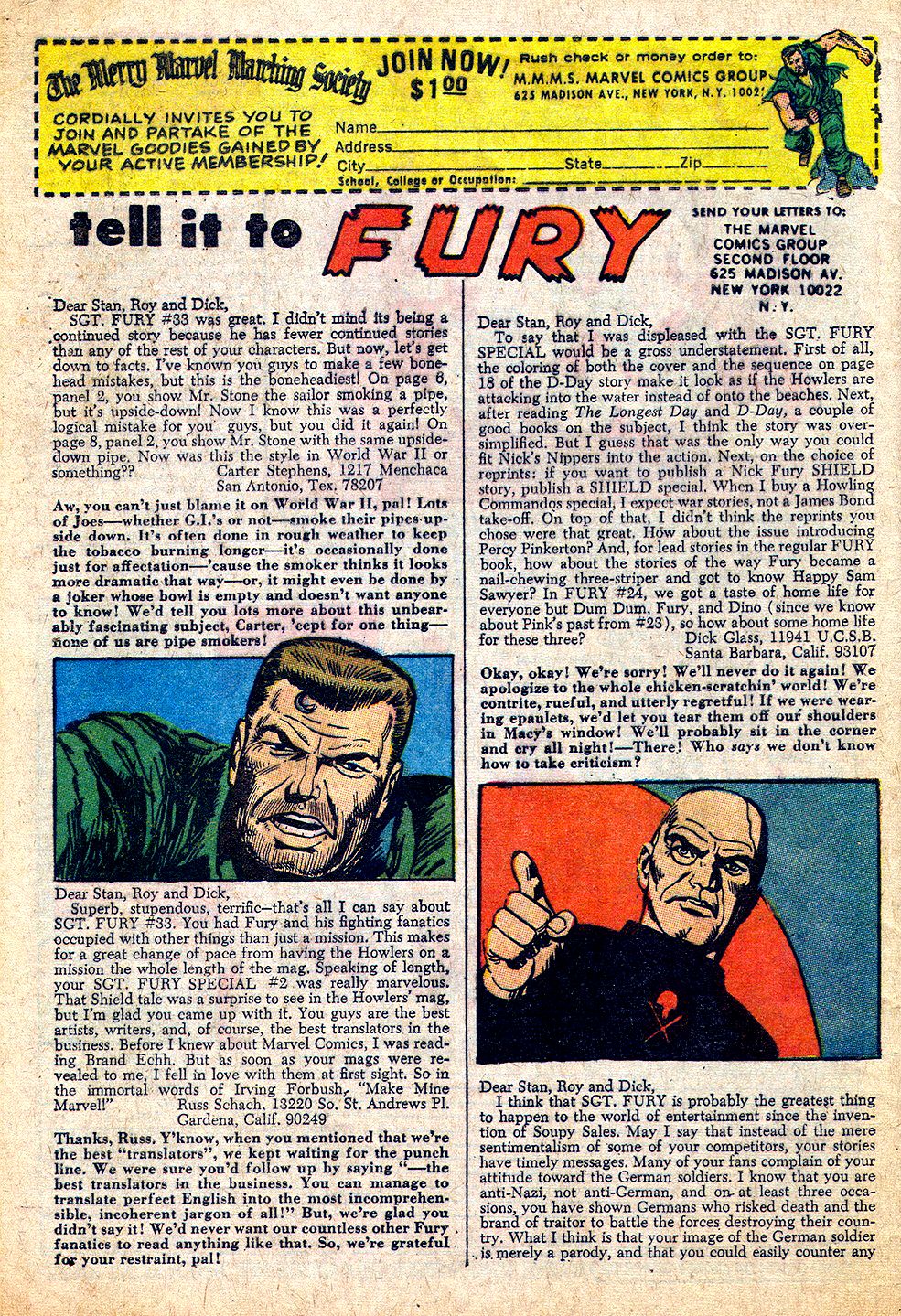 Read online Sgt. Fury comic -  Issue #37 - 32