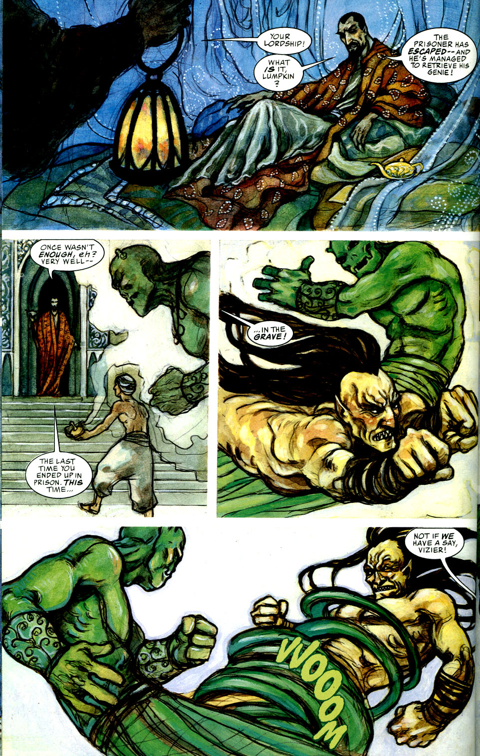 Read online Green Lantern: 1001 Emerald Nights comic -  Issue # TPB - 20