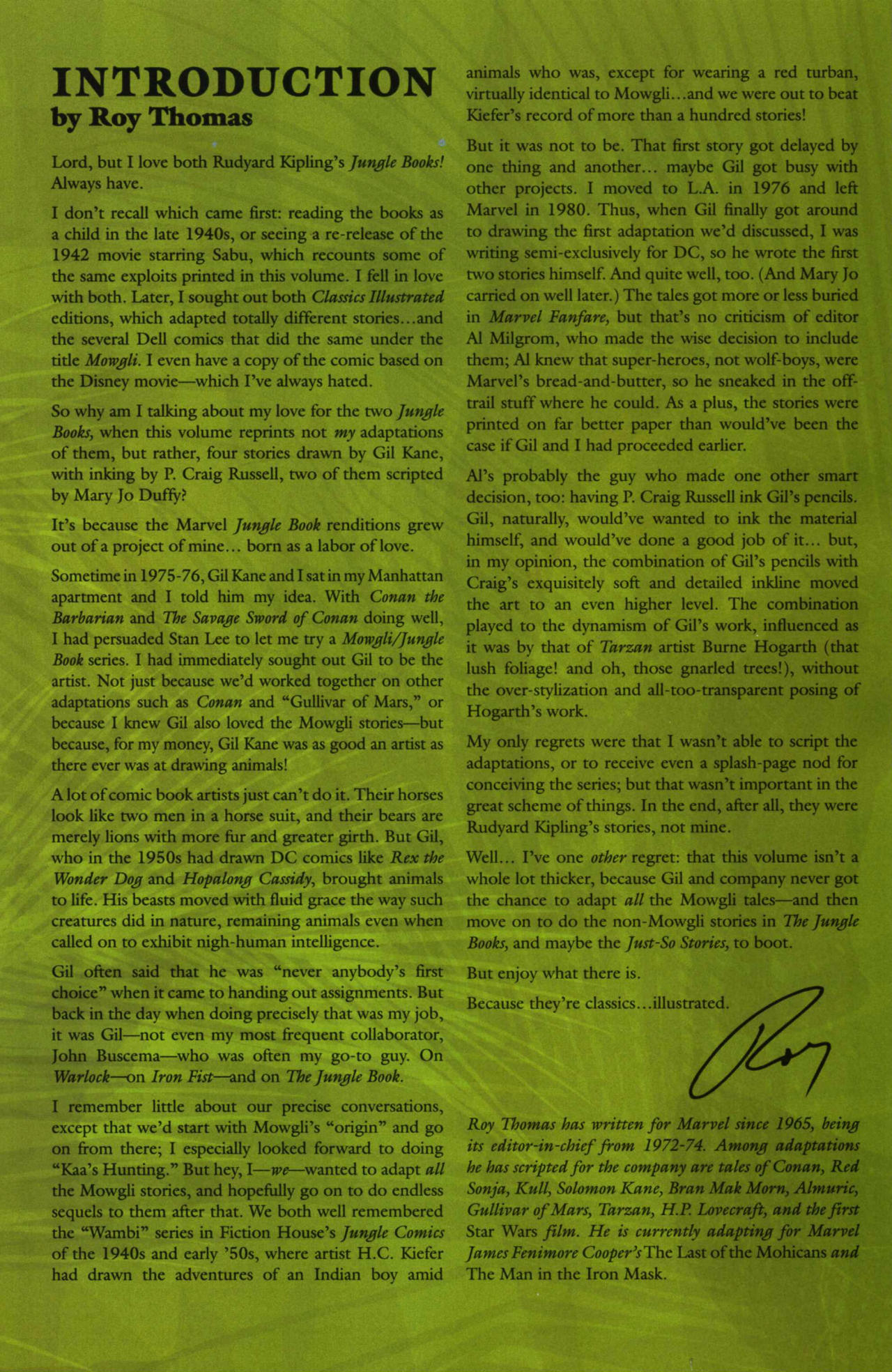 Read online Marvel Illustrated Jungle Book comic -  Issue # Full - 4